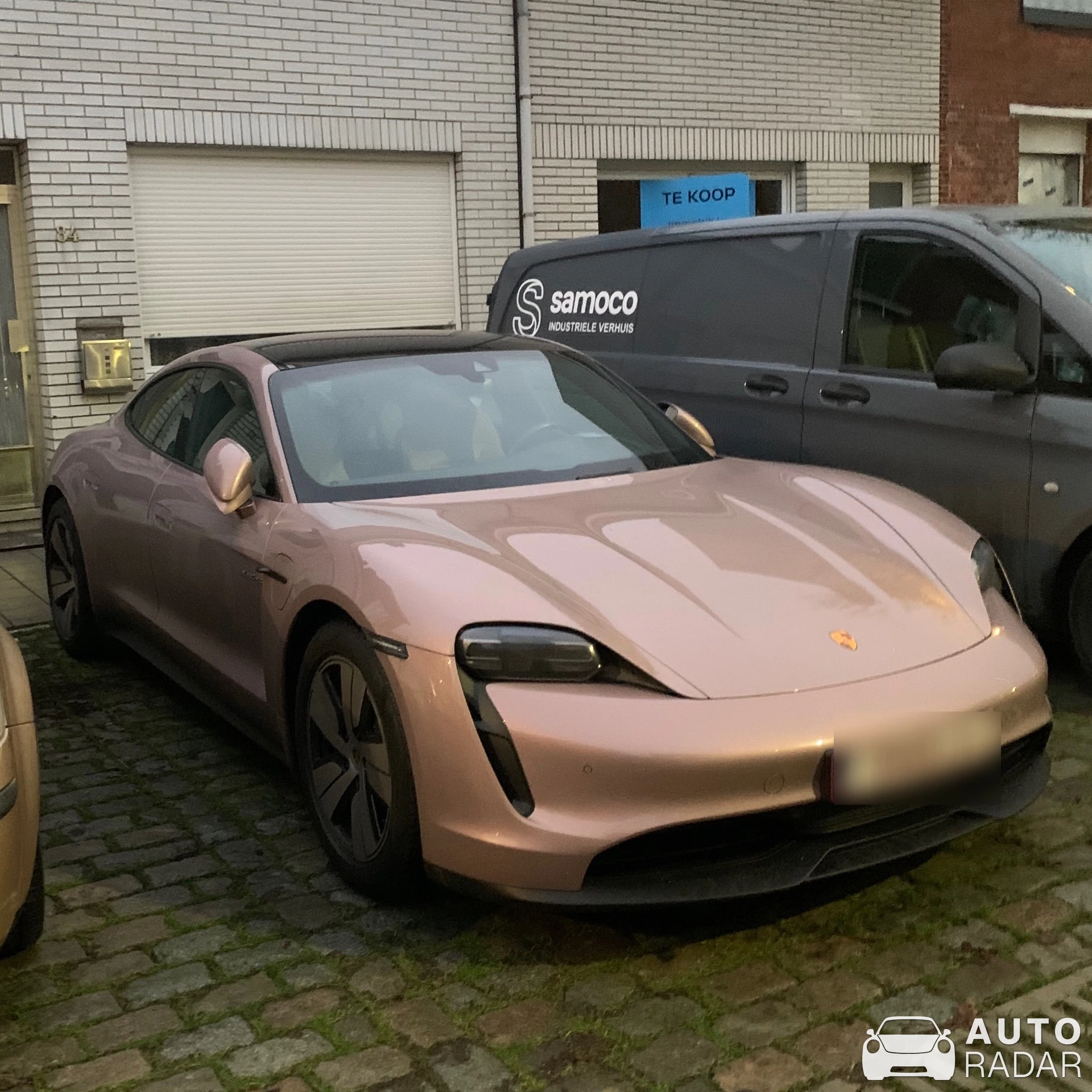 Porsche Taycan GTS spotted in Antwerpen, België