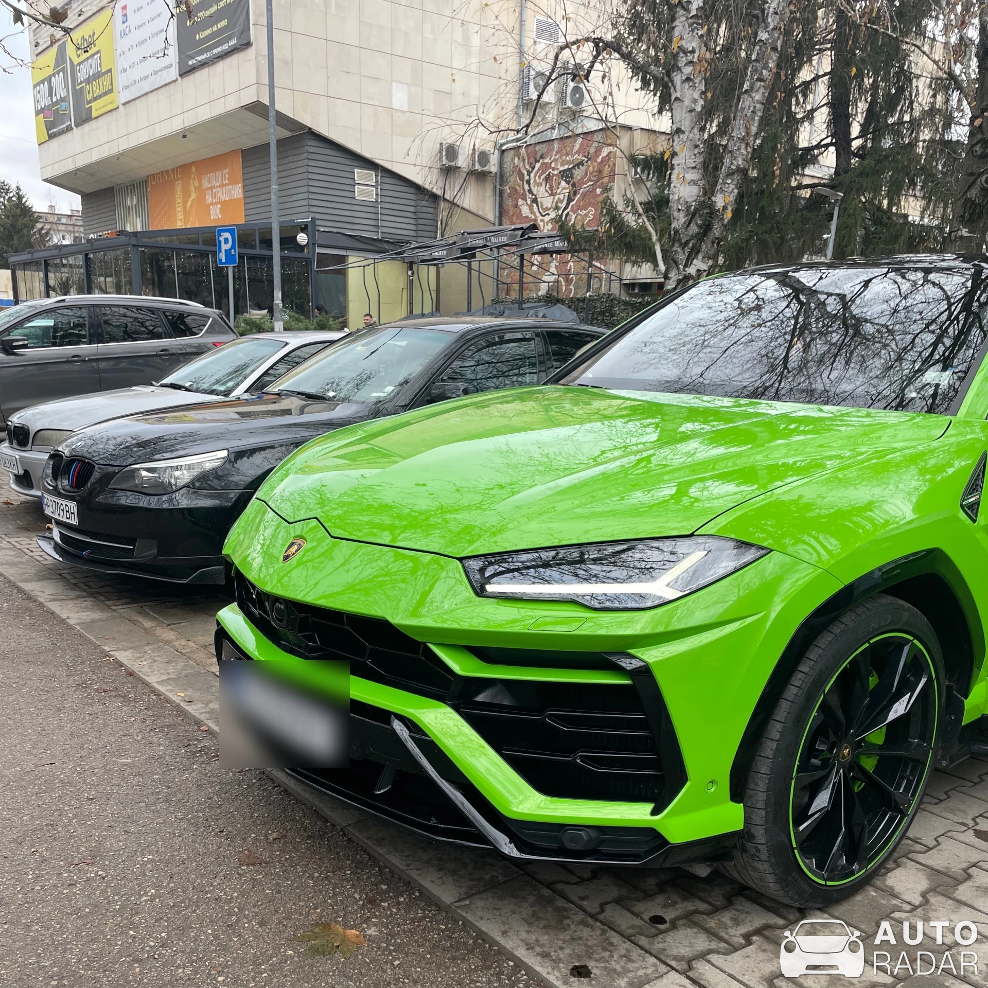 Lamborghini Urus spotted in Razgrad, Bulgaria