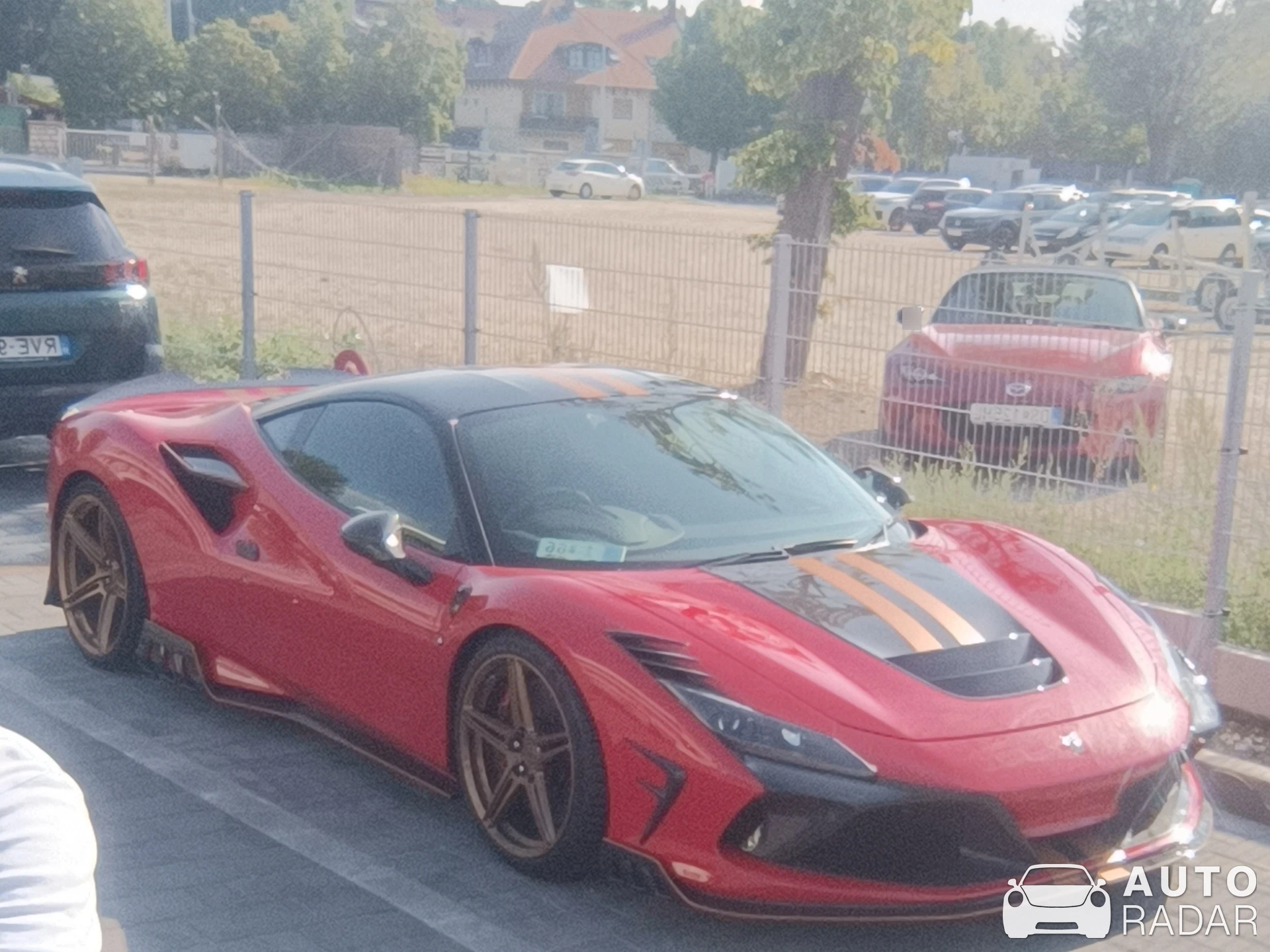Ferrari Keyvany F8 835 SuperTributo spotted in Balatonfüred