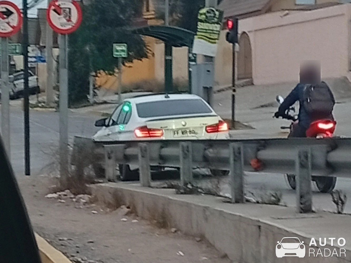 BMW M5 F10 spotted in La Serena