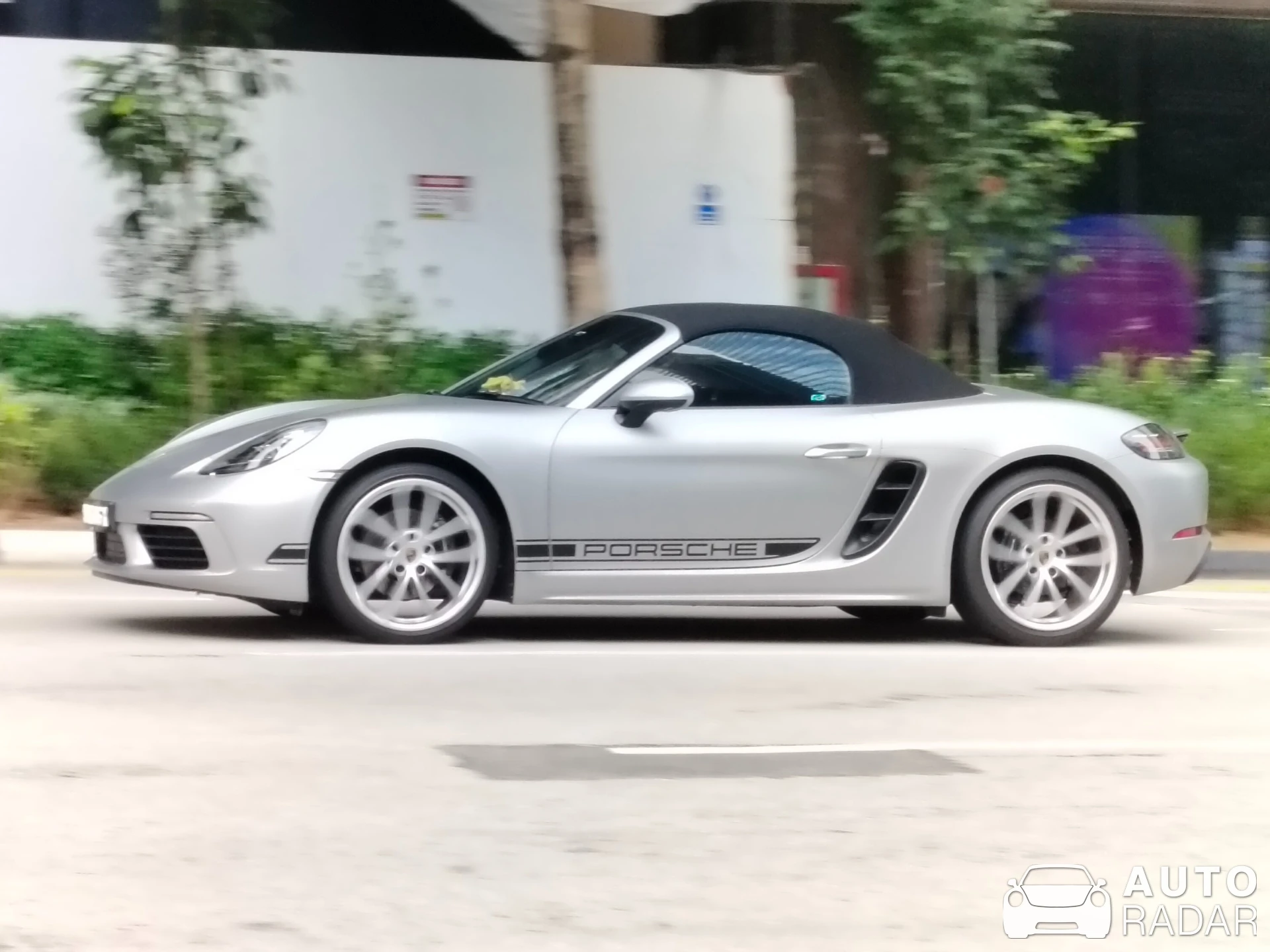 Porsche 718 Boxster spotted in Singapore, Singapore
