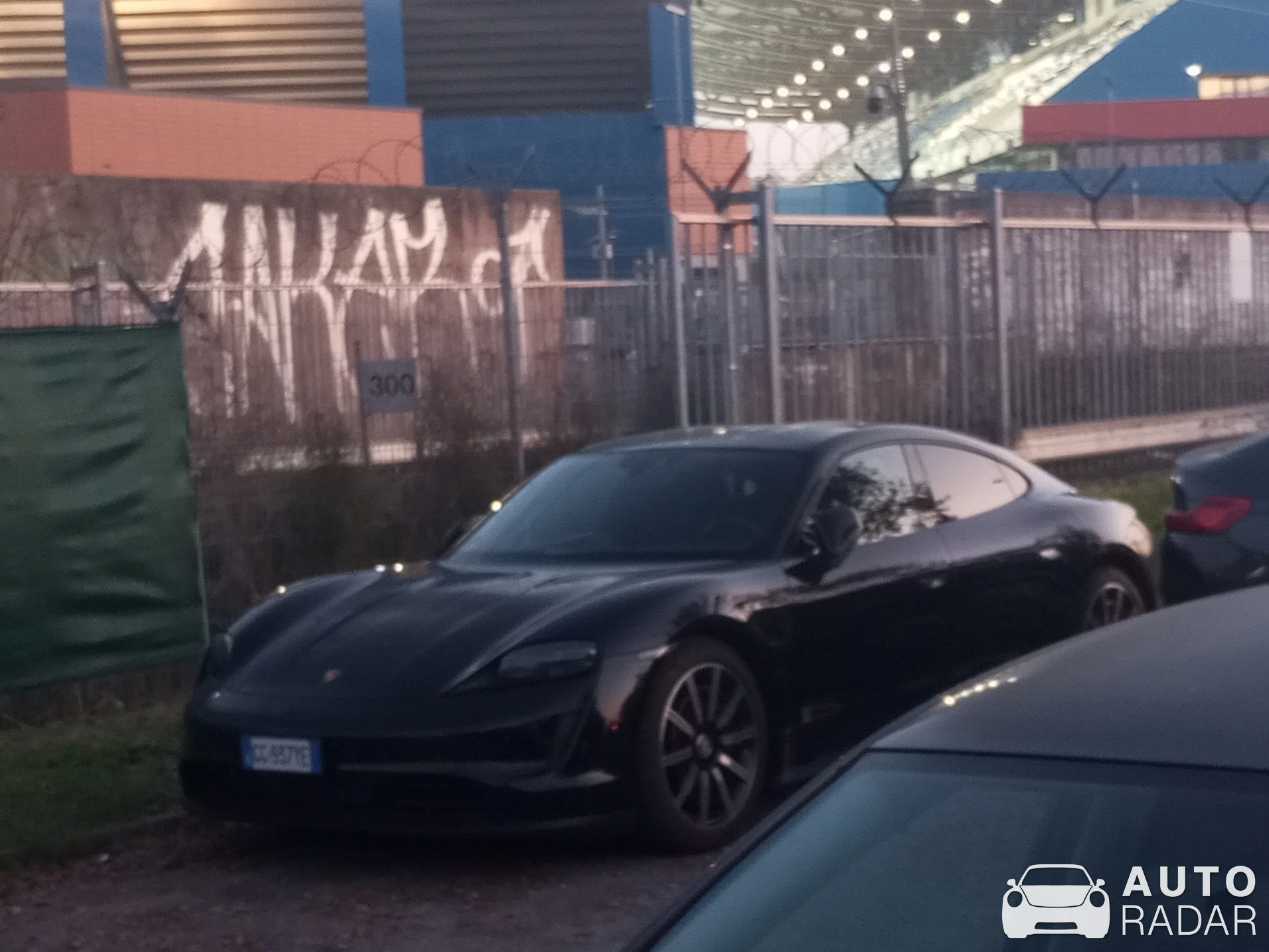 Porsche Taycan spotted in Reggio Emilia, Italia