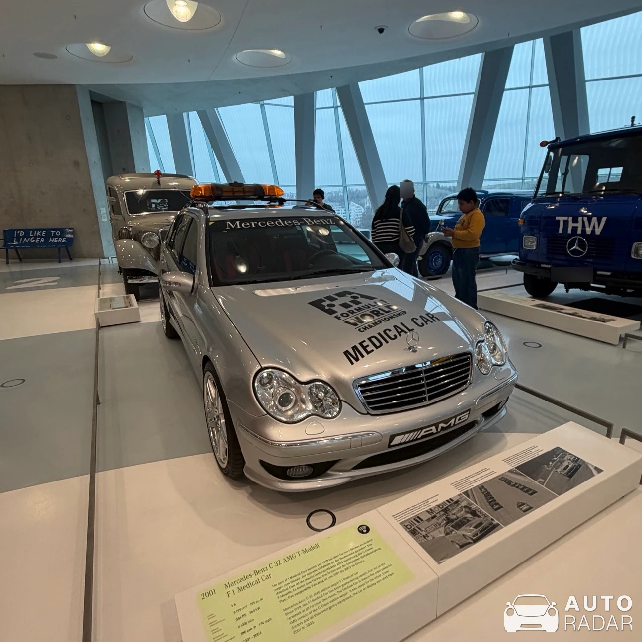 Mercedes-Benz C 32 AMG F1 Medical Car spotted in Stuttgart, Germany
