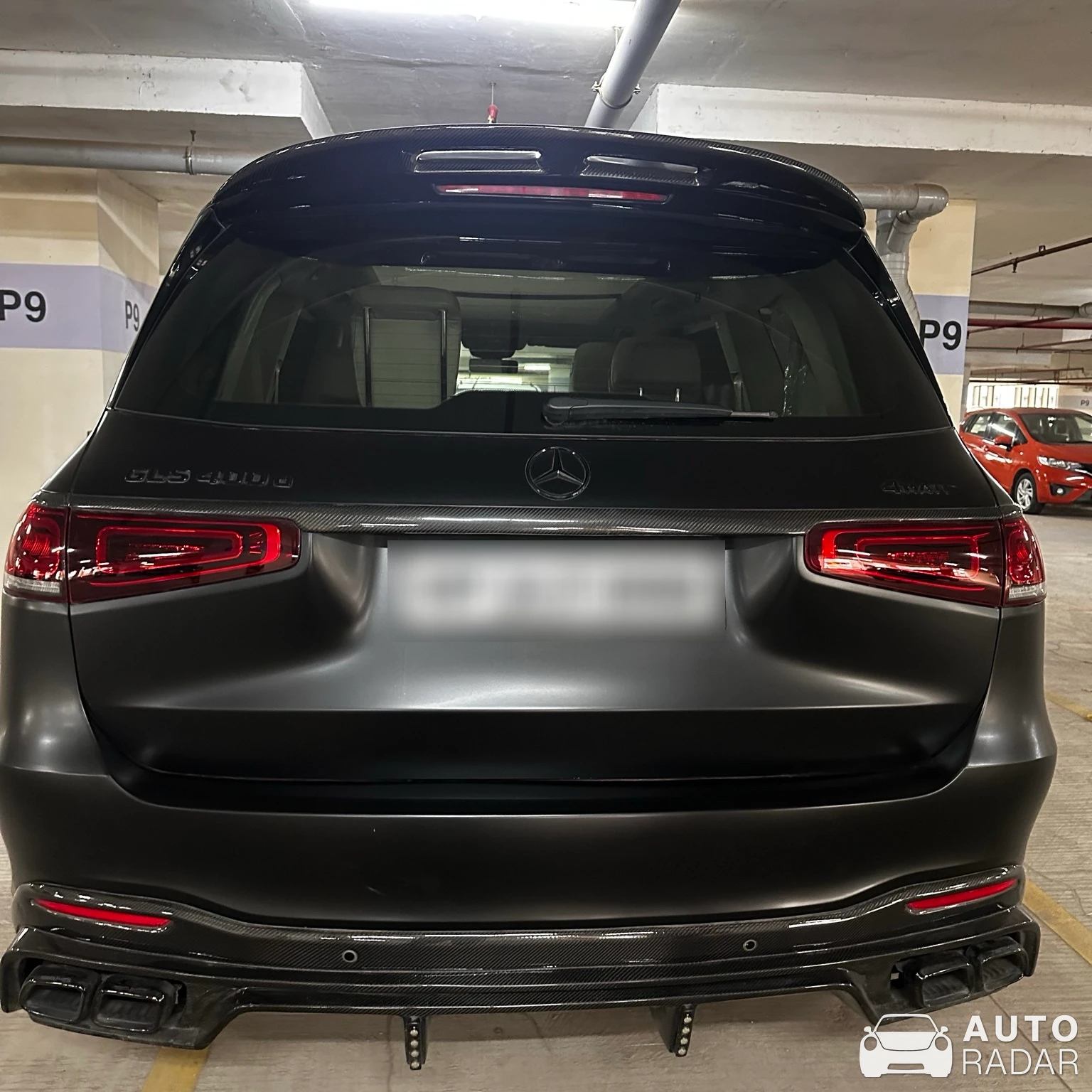 Mercedes-AMG GLC 63 Coupé C253 2018 spotted in Mumbai