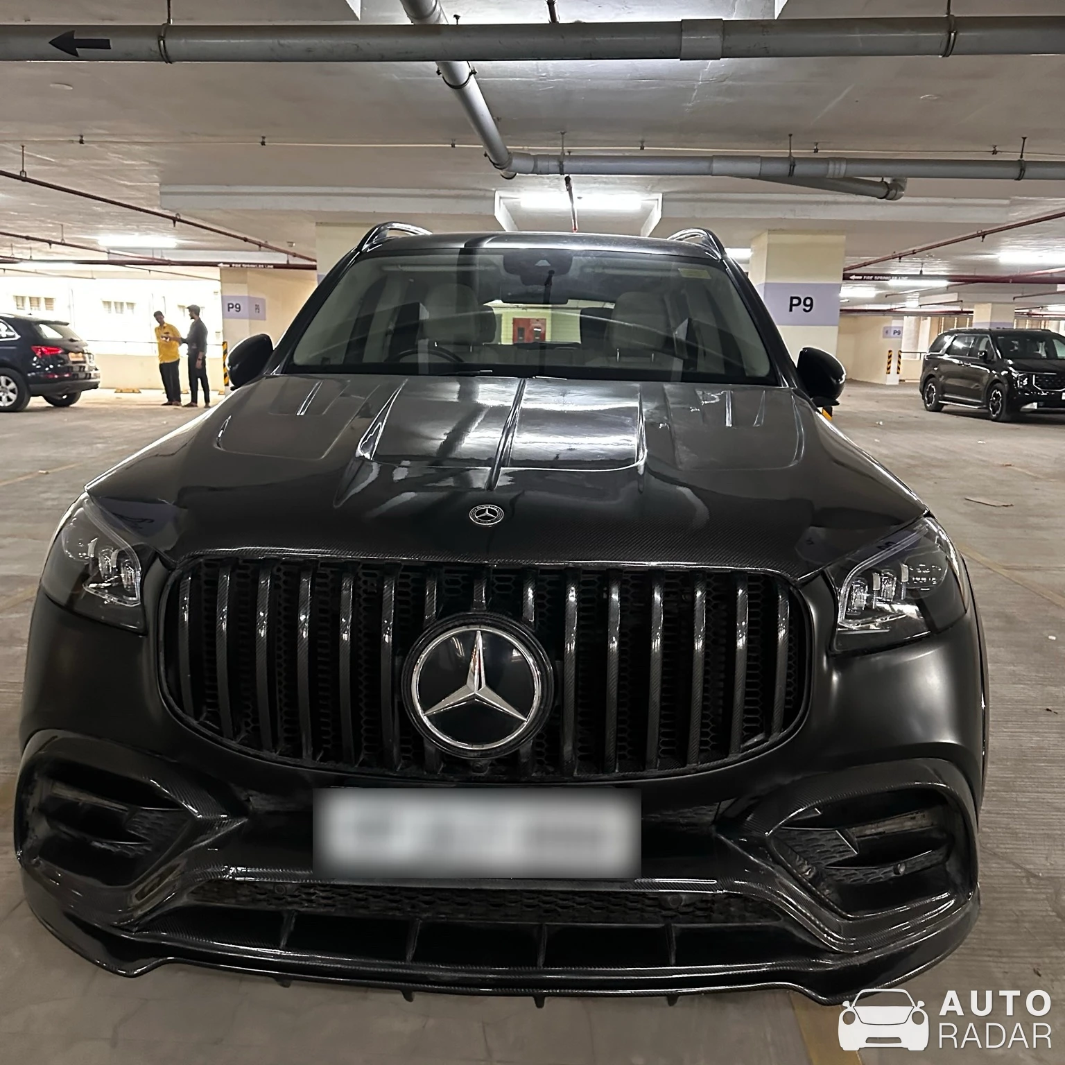 Mercedes-AMG GLC 63 Coupé C253 2018 spotted in Mumbai, India