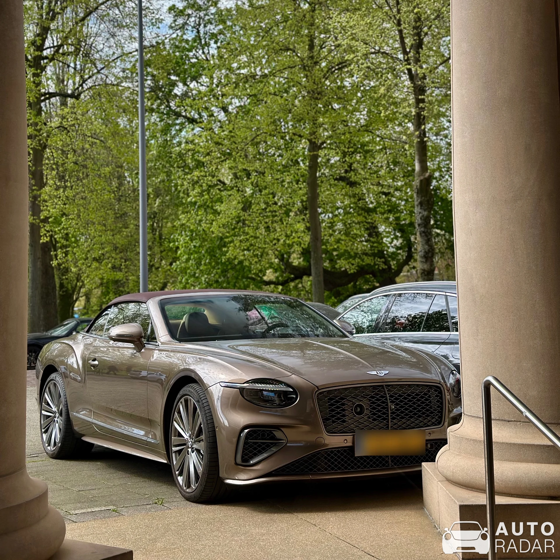 Bentley Continental GTC Speed 2025 First Edition spotted in Rotterdam
