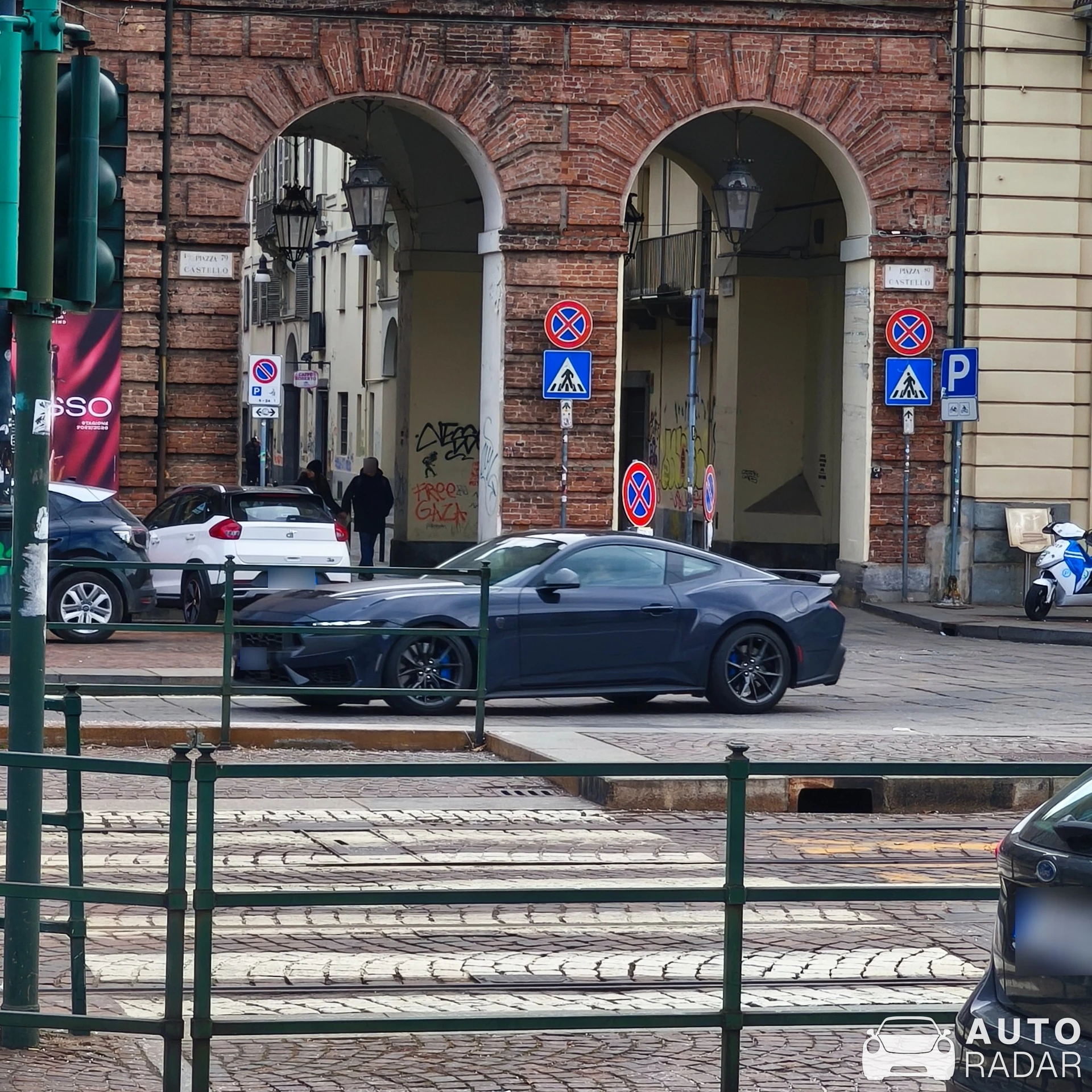 Ford Mustang Dark Horse S650 spotted in Torino, Italy
