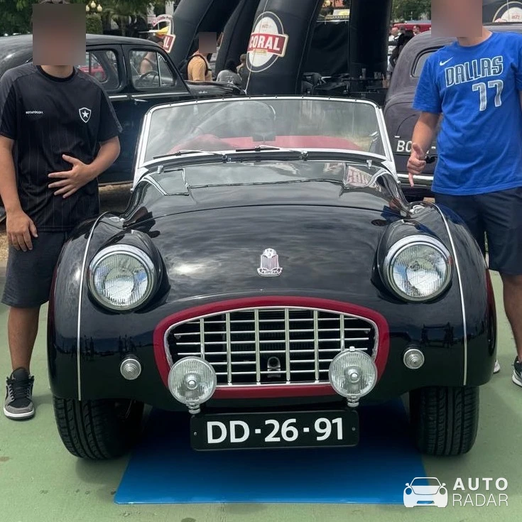 Triumph TR3 spotted in Lisbon, Portugal