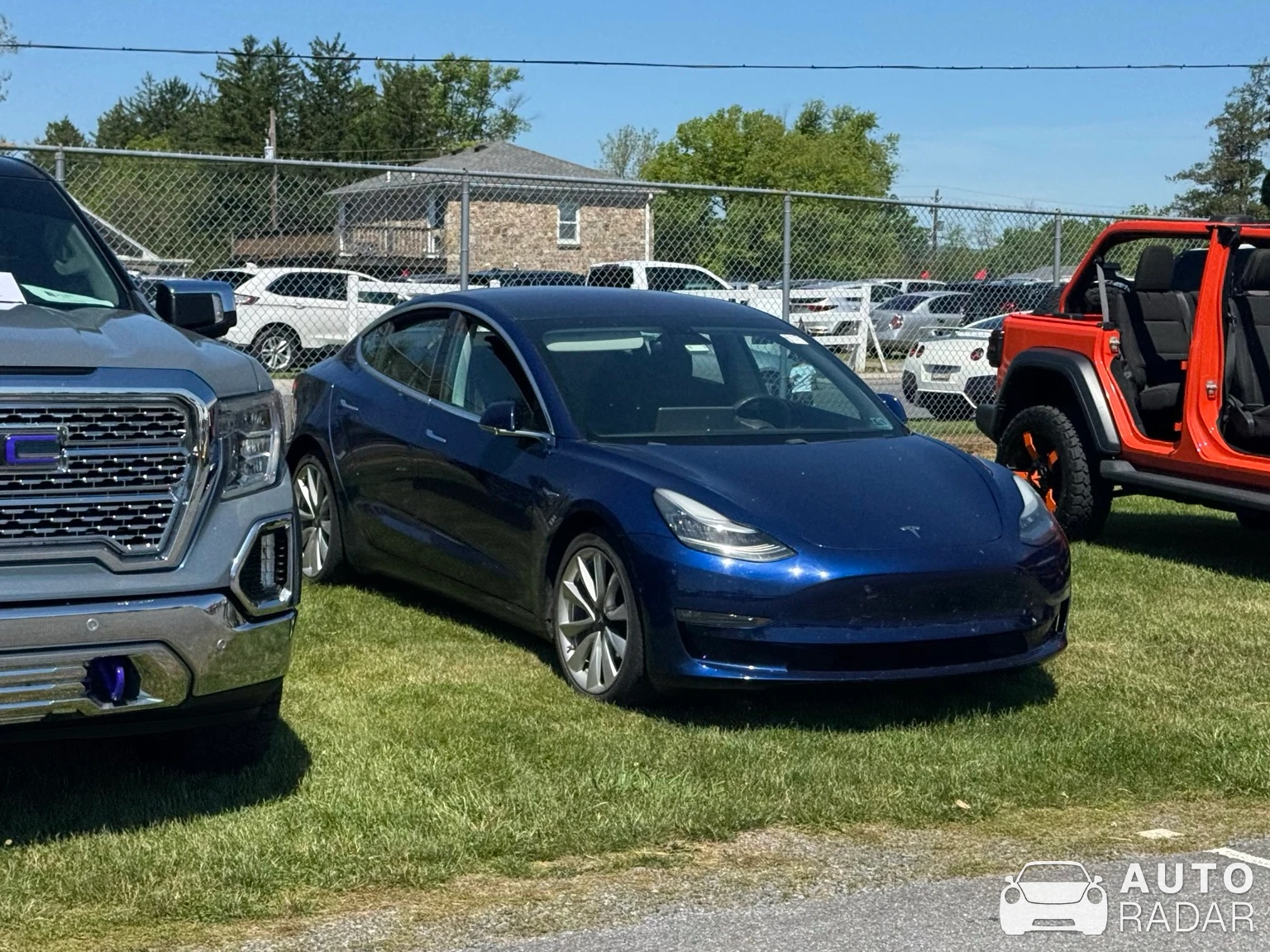 Tesla Model 3 Performance spotted in Carlisle