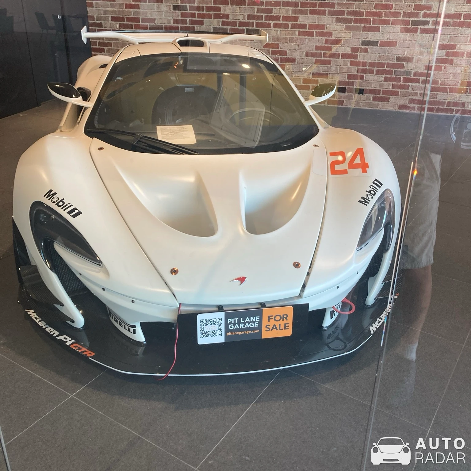McLaren P1 GTR spotted in Tailem Bend, Australia