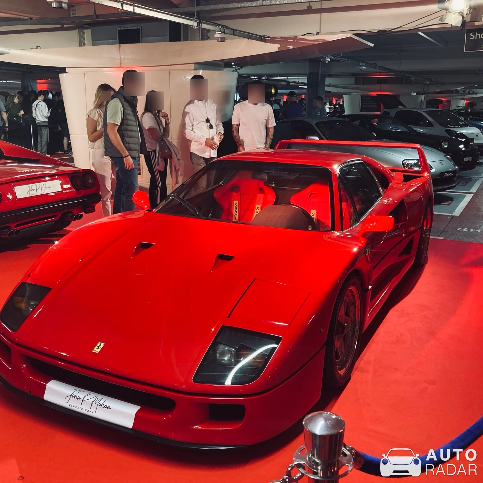 Ferrari F40 spotted in Dublin 16, Ireland