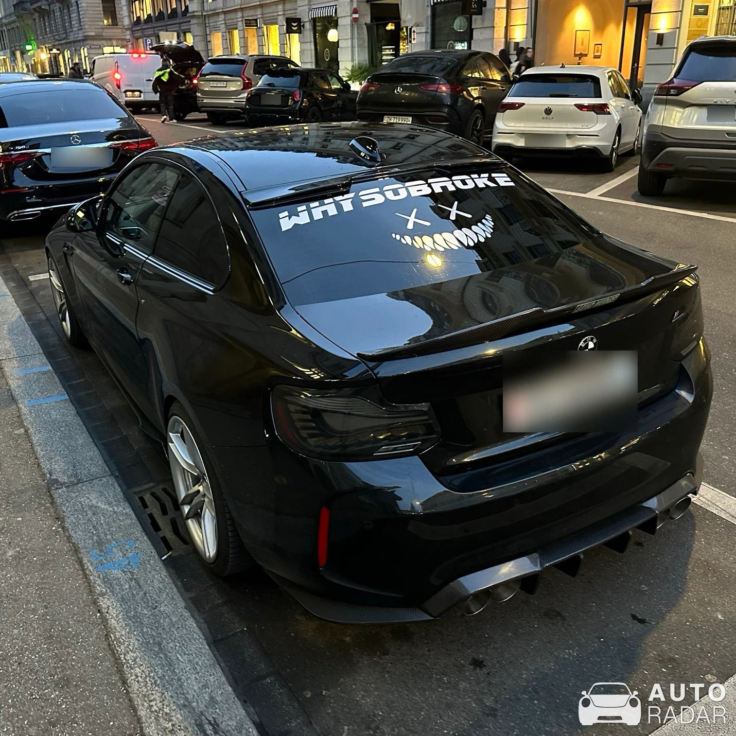BMW M2 F87 Coupé Competition spotted in Zürich, Schweiz