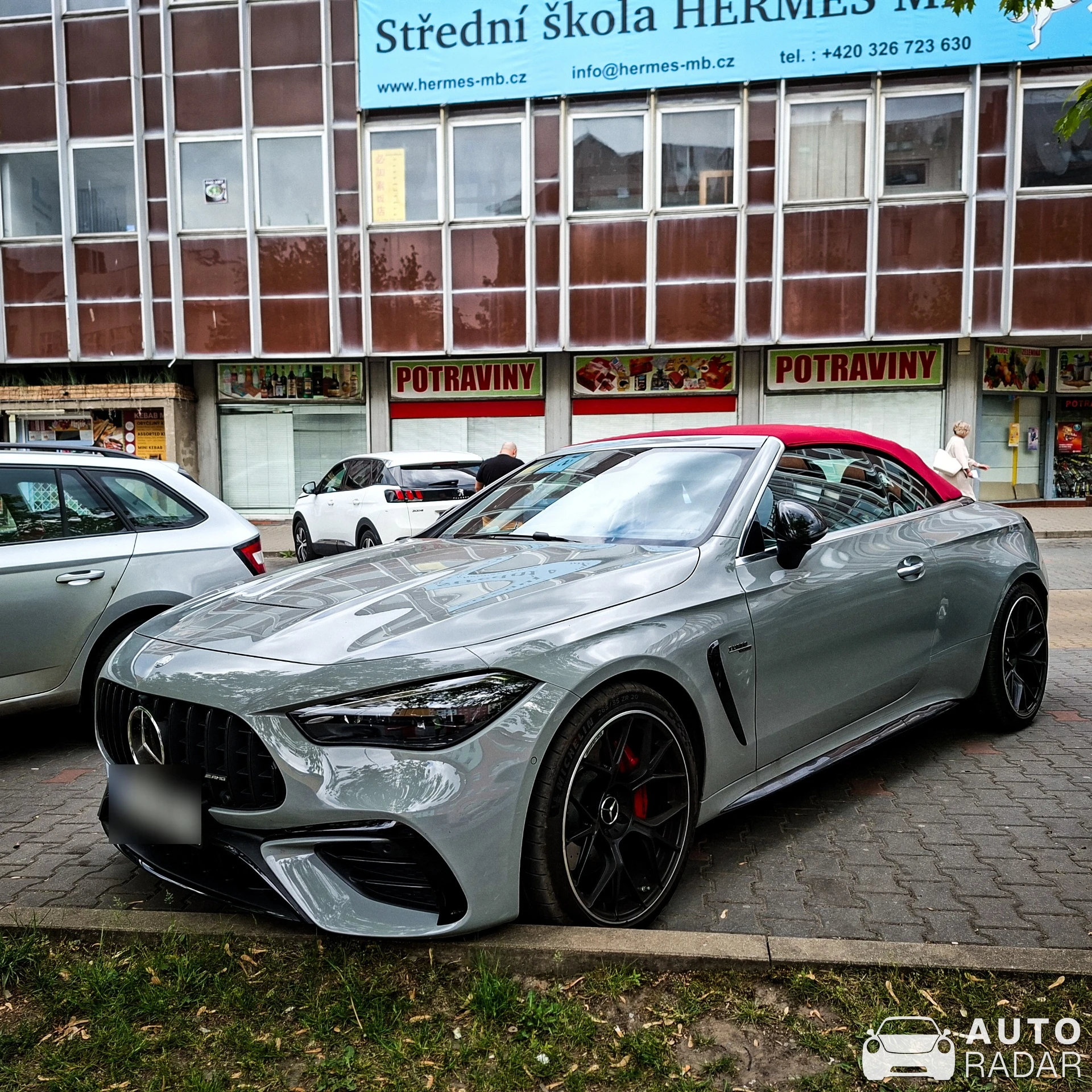 Mercedes-AMG CLE 53 Convertible A206 spotted in Mladá Boleslav