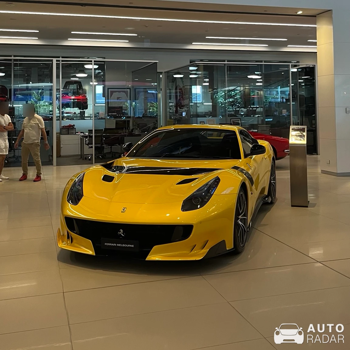 Ferrari F12tdf spotted in Richmond, Australia