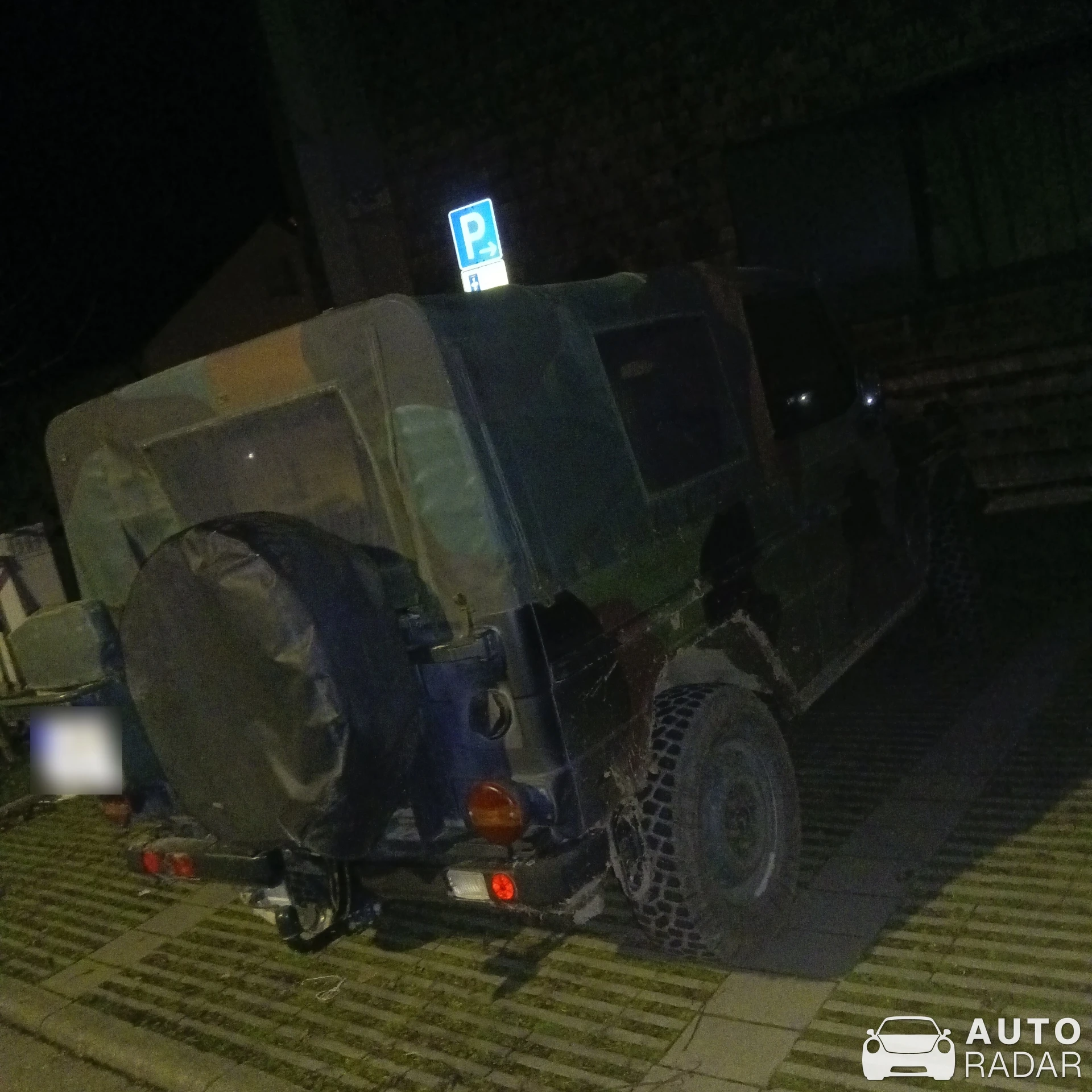Mercedes-Benz 250 GD Wolf spotted in Schwieberdingen, Germany