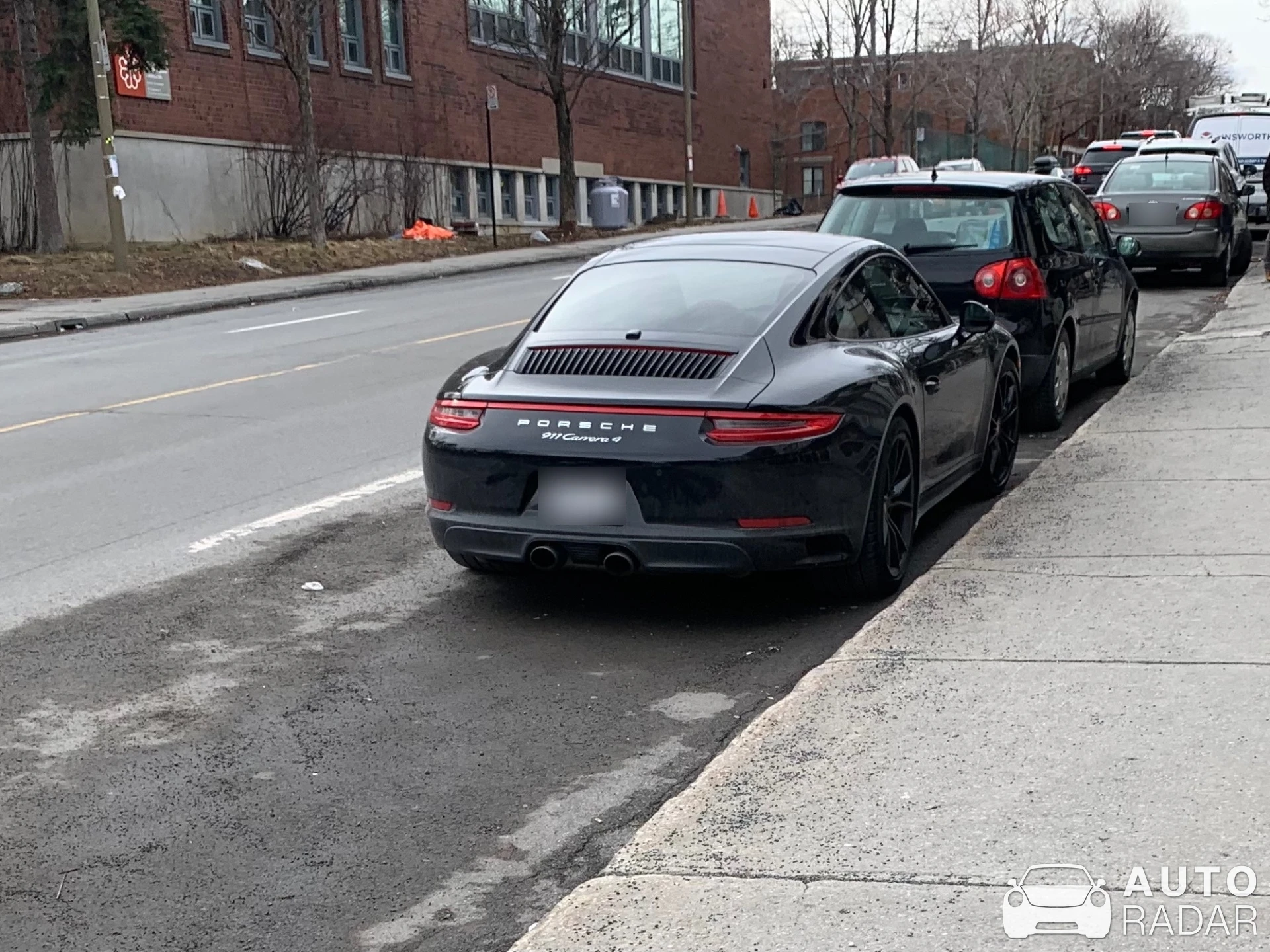 Porsche 991 Carrera 4 MkII spotted in Montréal