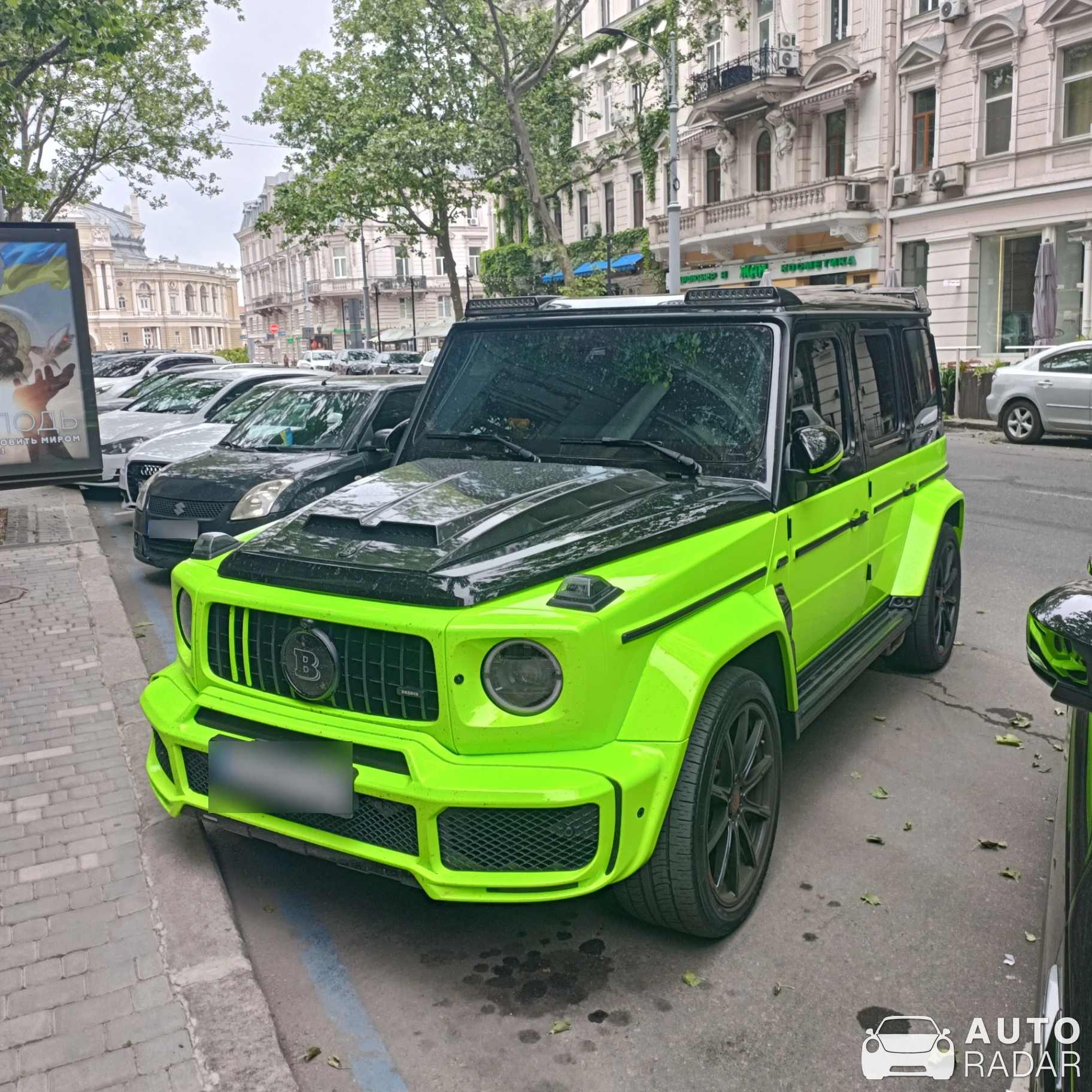 Mercedes-AMG Brabus G 800 spotted in Odesa, Ukraine