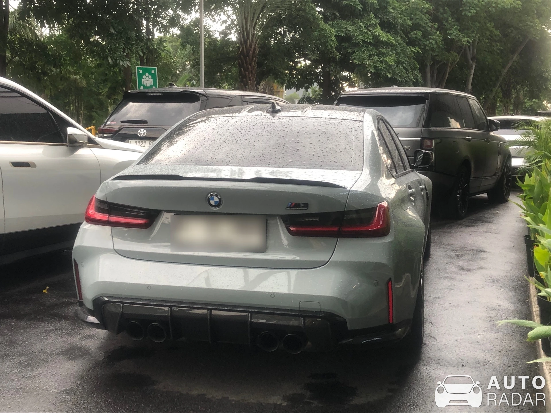 BMW M3 G80 Sedan Competition spotted in Surabaya, Indonesia