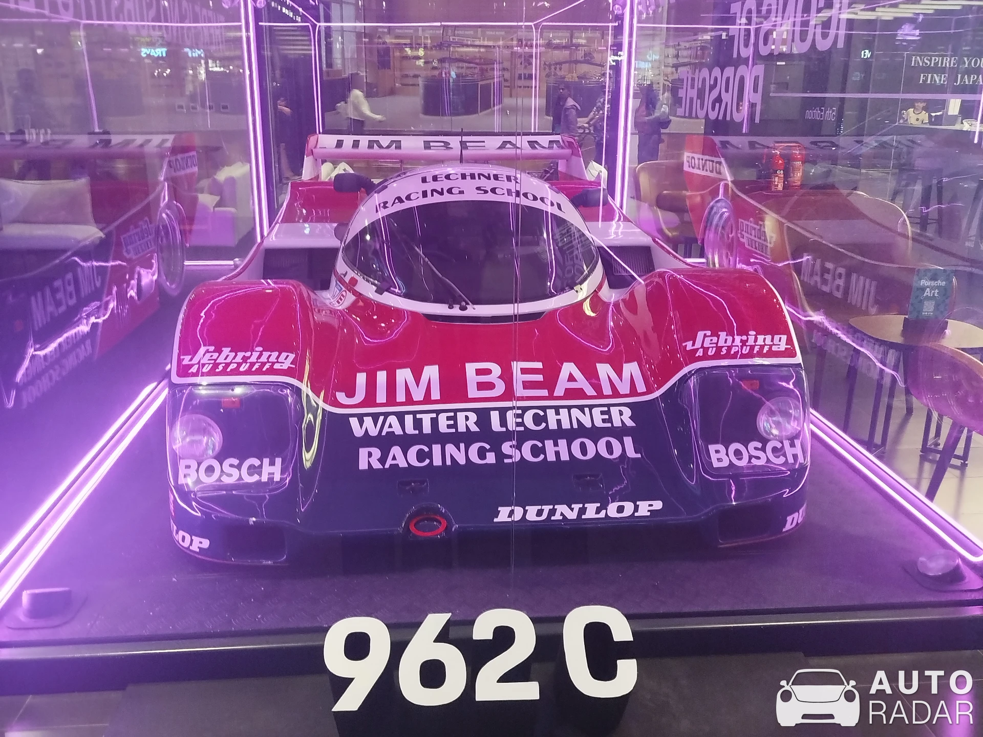 Porsche 962C spotted in Jebel Ali, United Arab Emirates