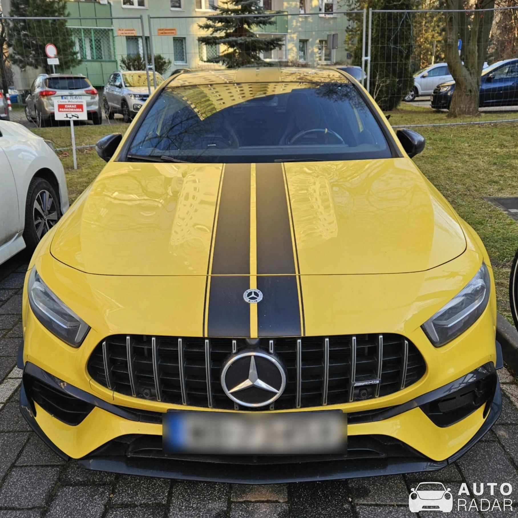 Mercedes-AMG A 45 S W177 spotted in Warszawa, Poland