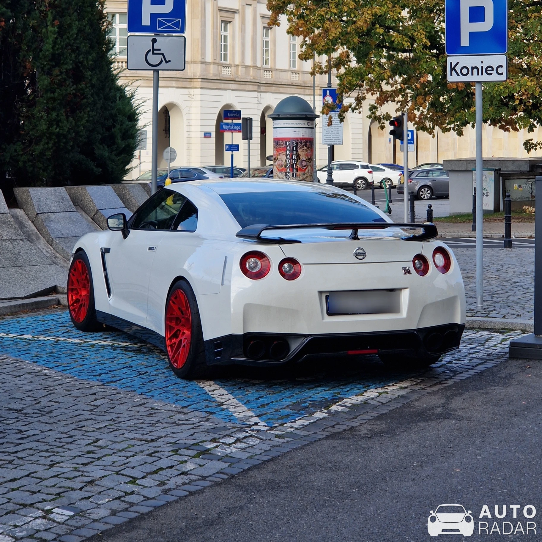 Nissan GT-R R35 spotted in Warszawa, Poland