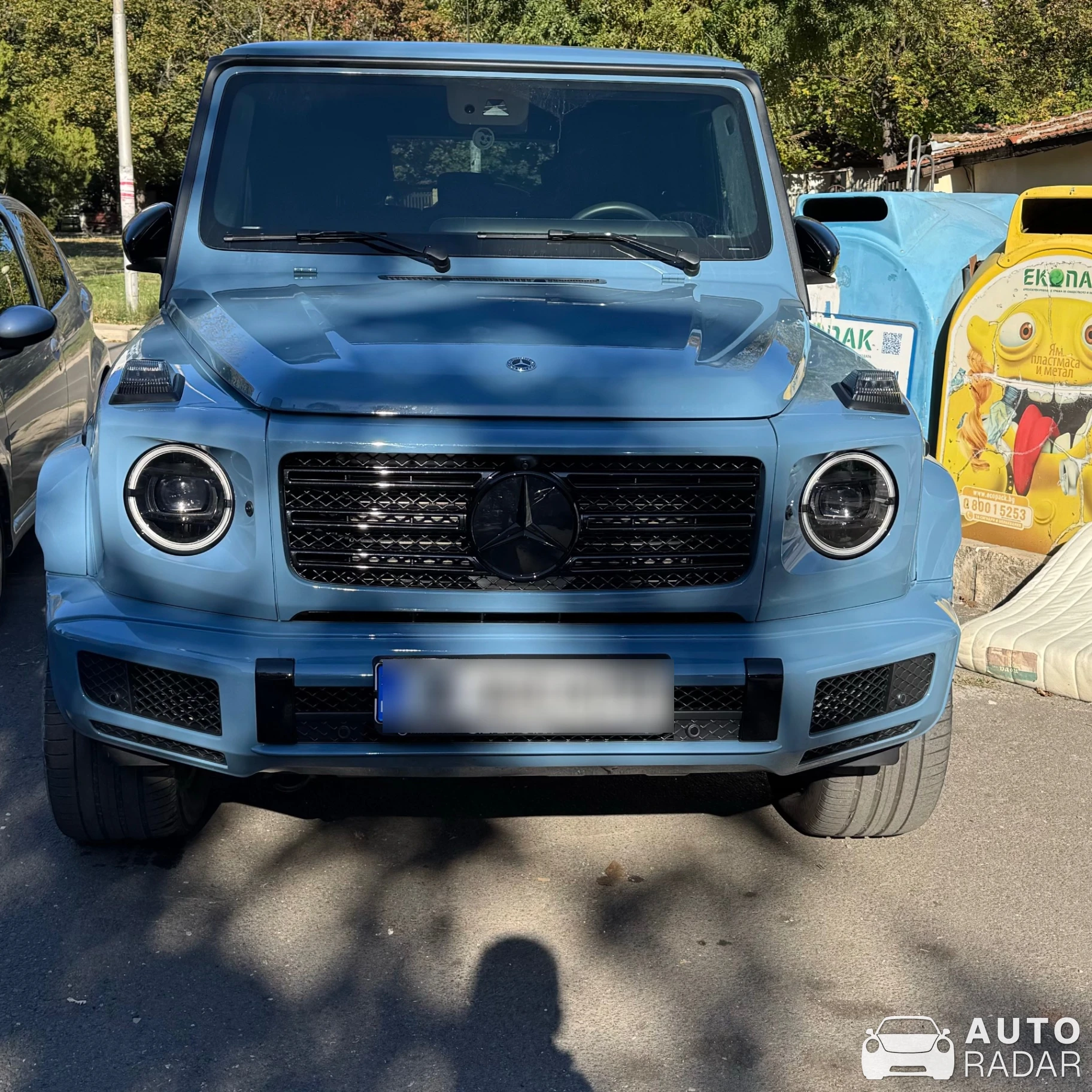 Mercedes-Benz G 400d spotted in Burgas, Bulgaria