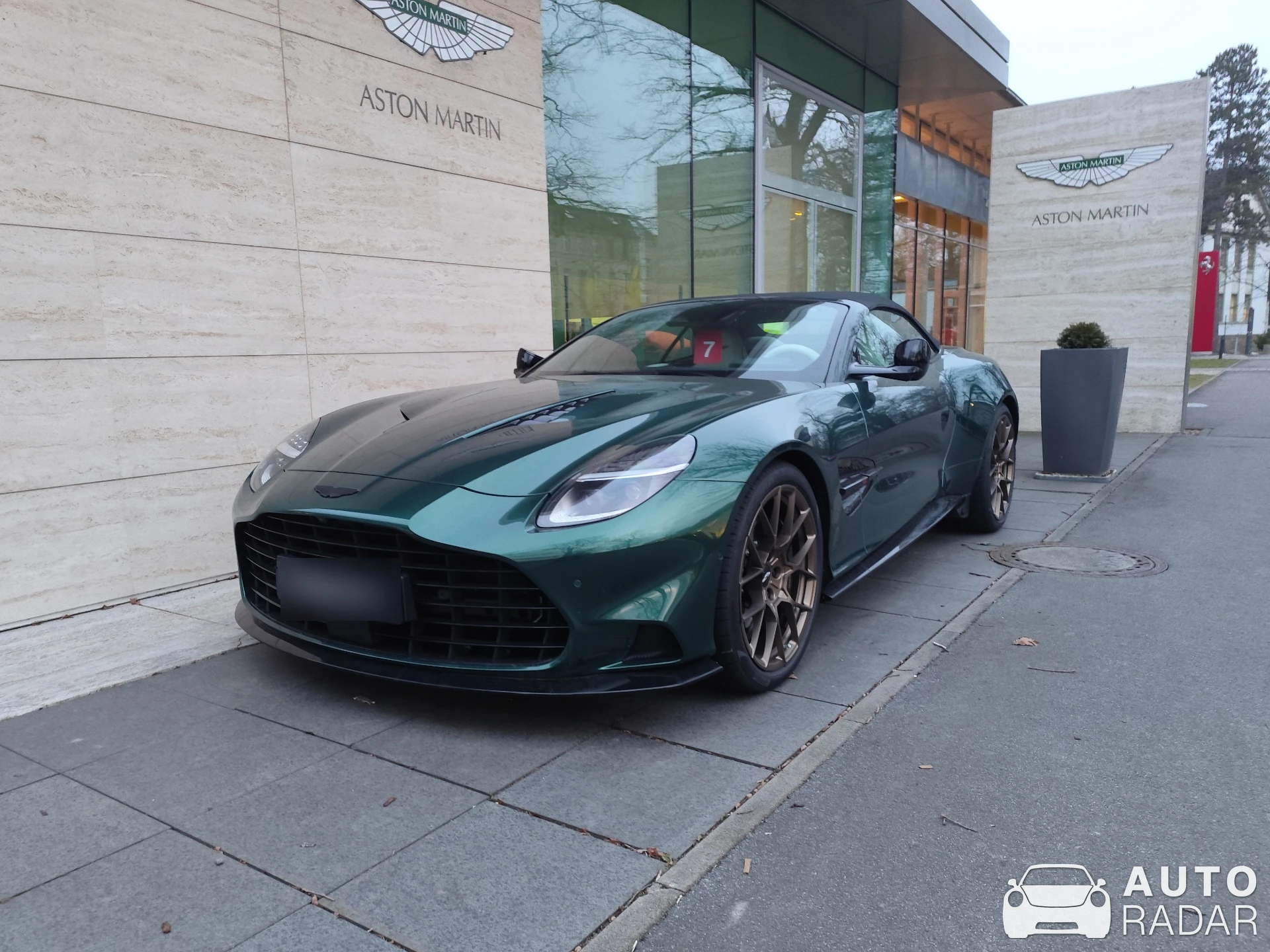 Aston Martin Vanquish spotted in Radebeul, Germany