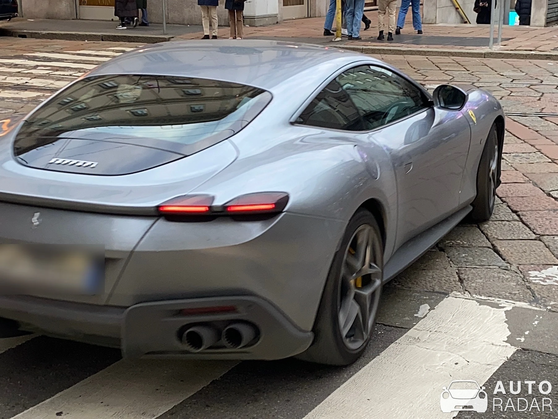 Ferrari Roma spotted in Milano, Italia
