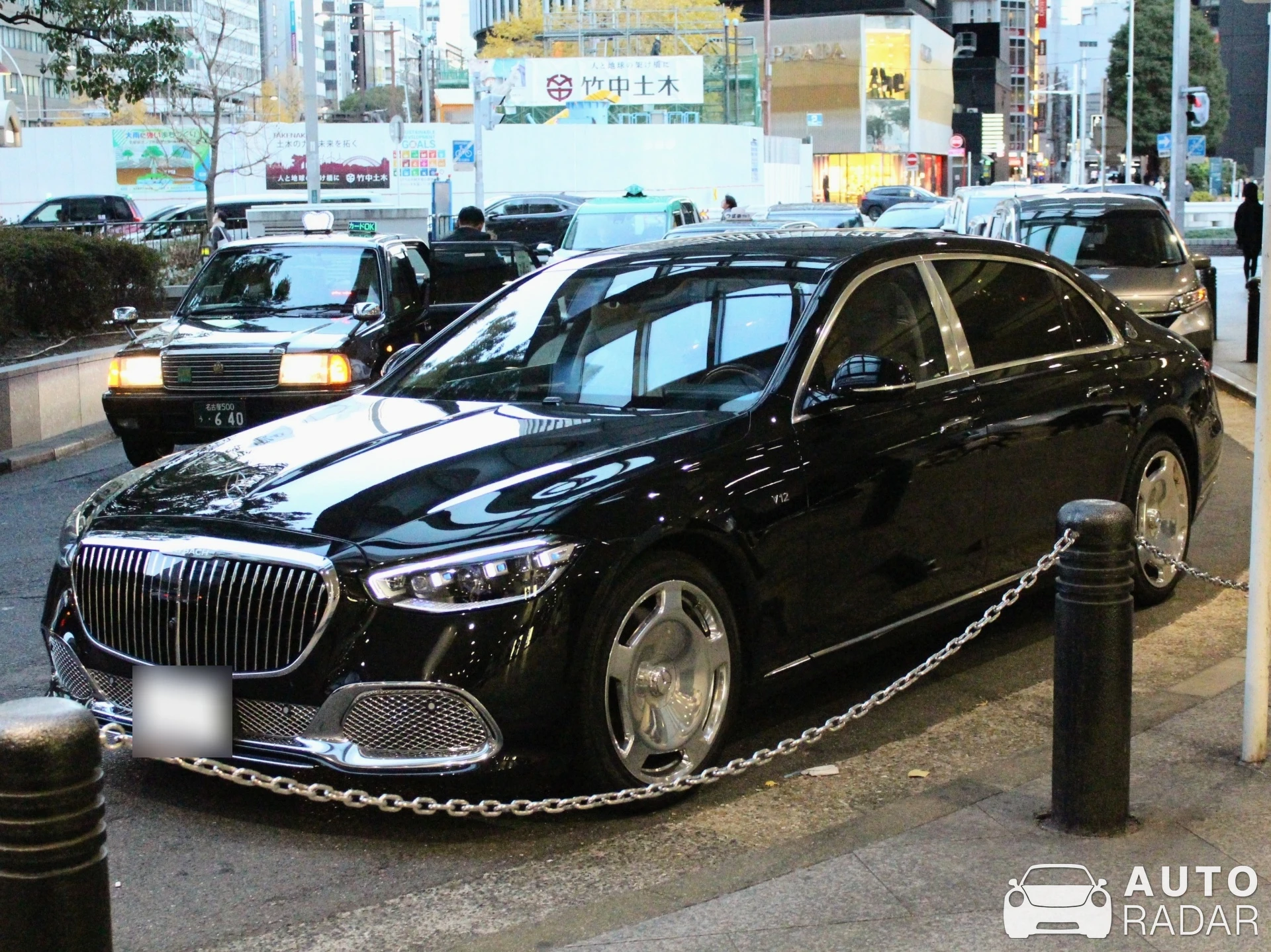 Mercedes-Maybach S 680 spotted in Nagoya, Japan