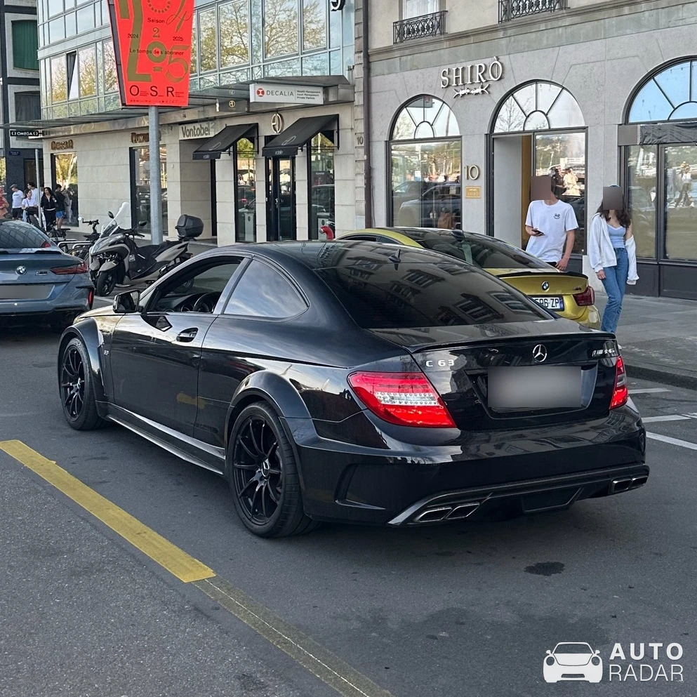 Mercedes-Benz C 63 AMG Coupé Edition 507 spotted in Genève