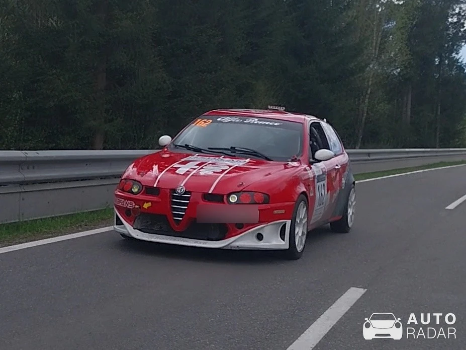 Alfa Romeo 147 GTA Cup spotted in Semriach