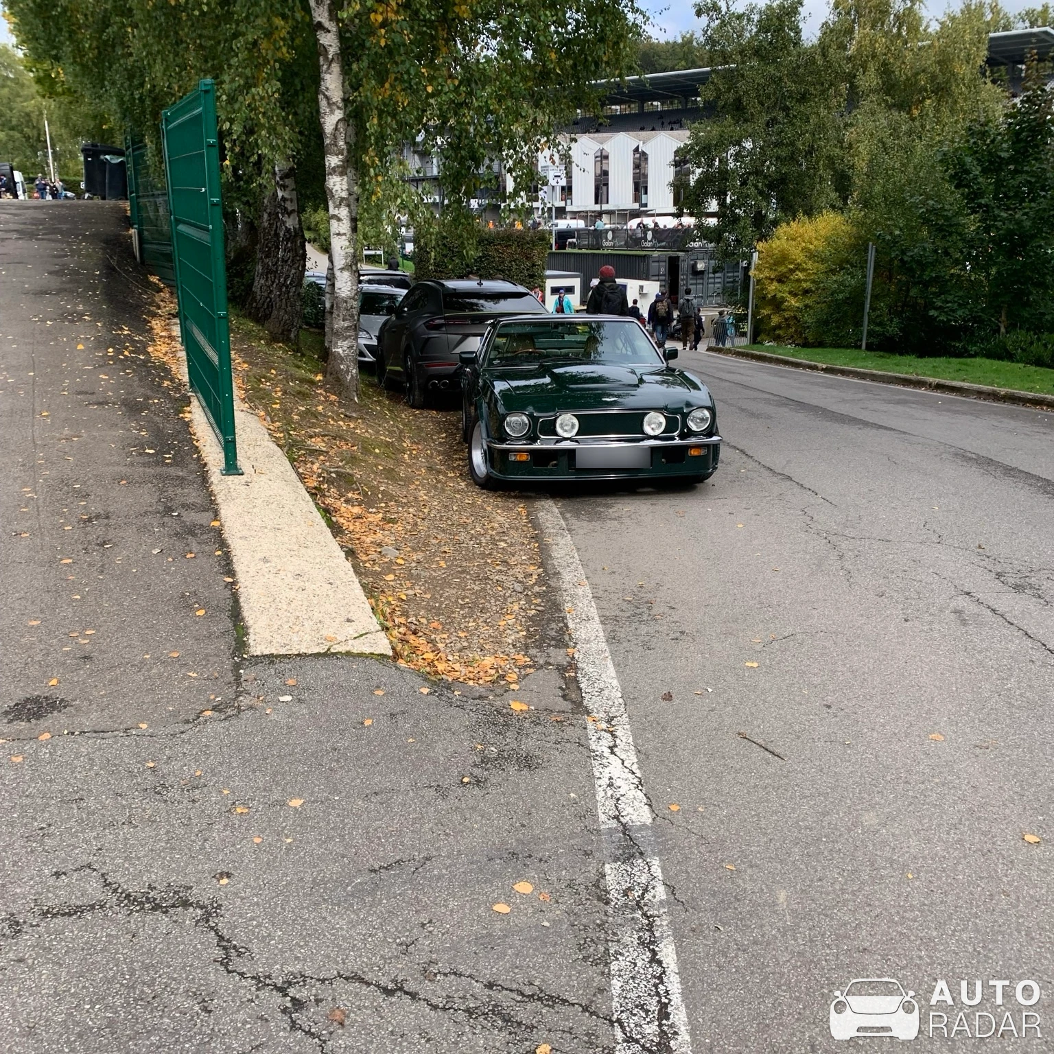 Aston Martin V8 Vantage Volante Zagato spotted in Stavelot, Belgium
