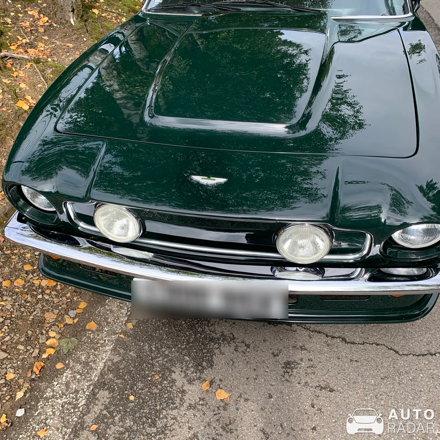Aston Martin V8 Vantage Volante Zagato spotted in Stavelot