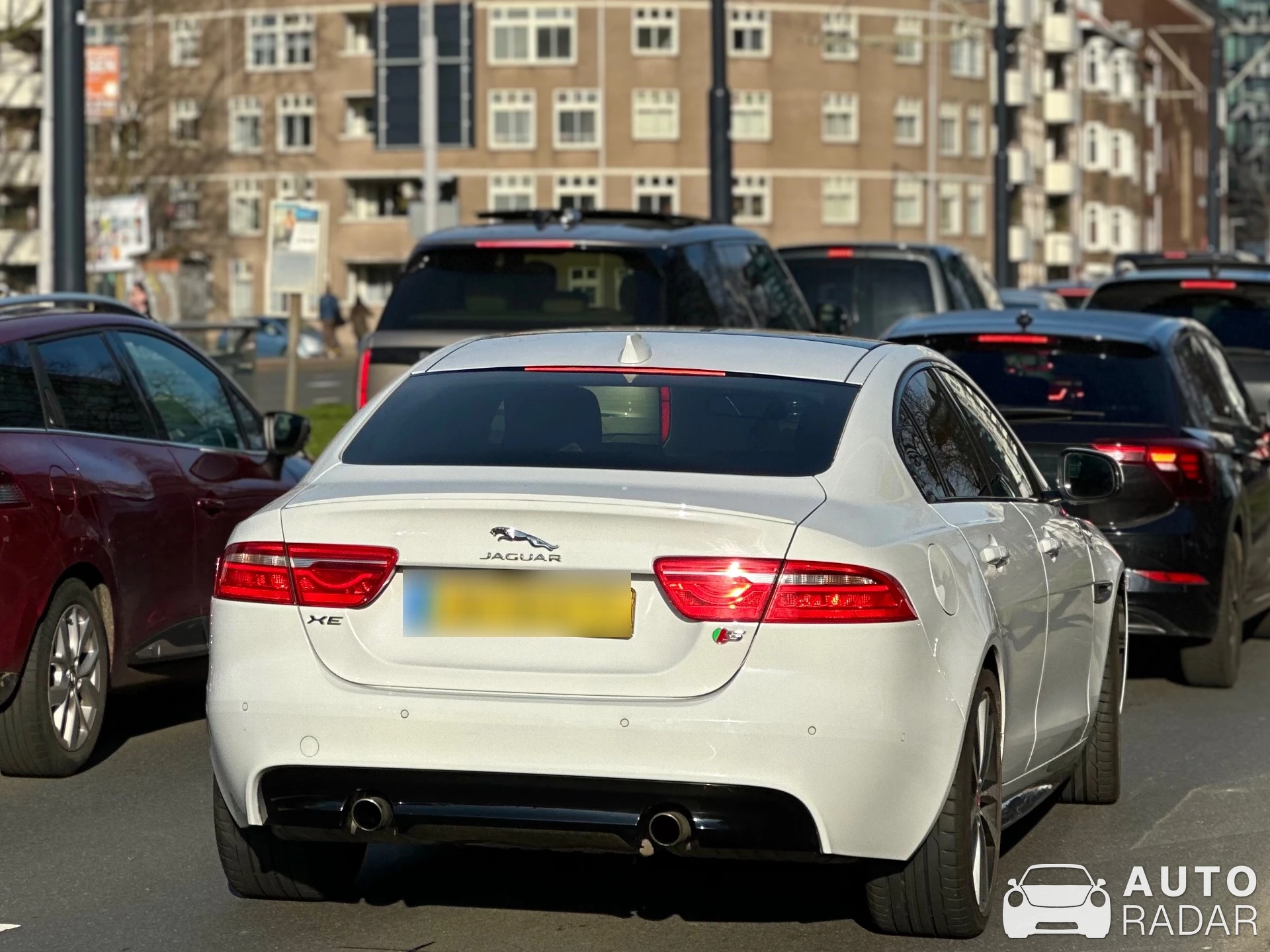 Jaguar XE S spotted in Rotterdam