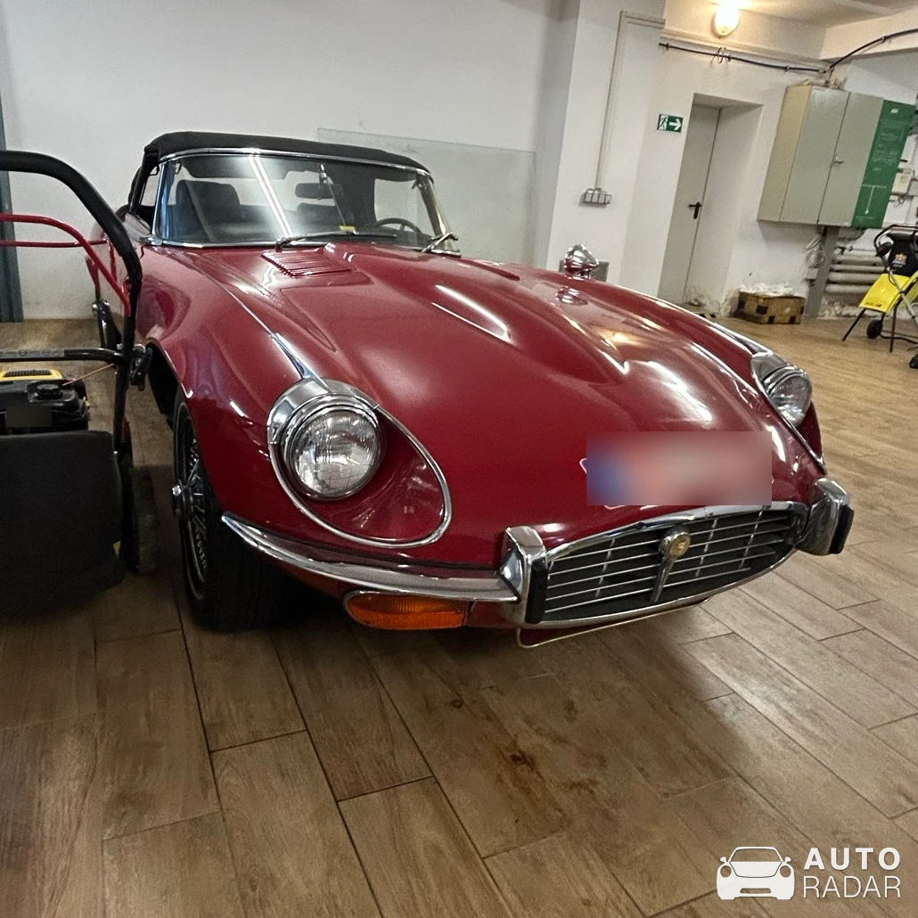 Jaguar E-Type Roadster spotted in Zwönitz, Deutschland