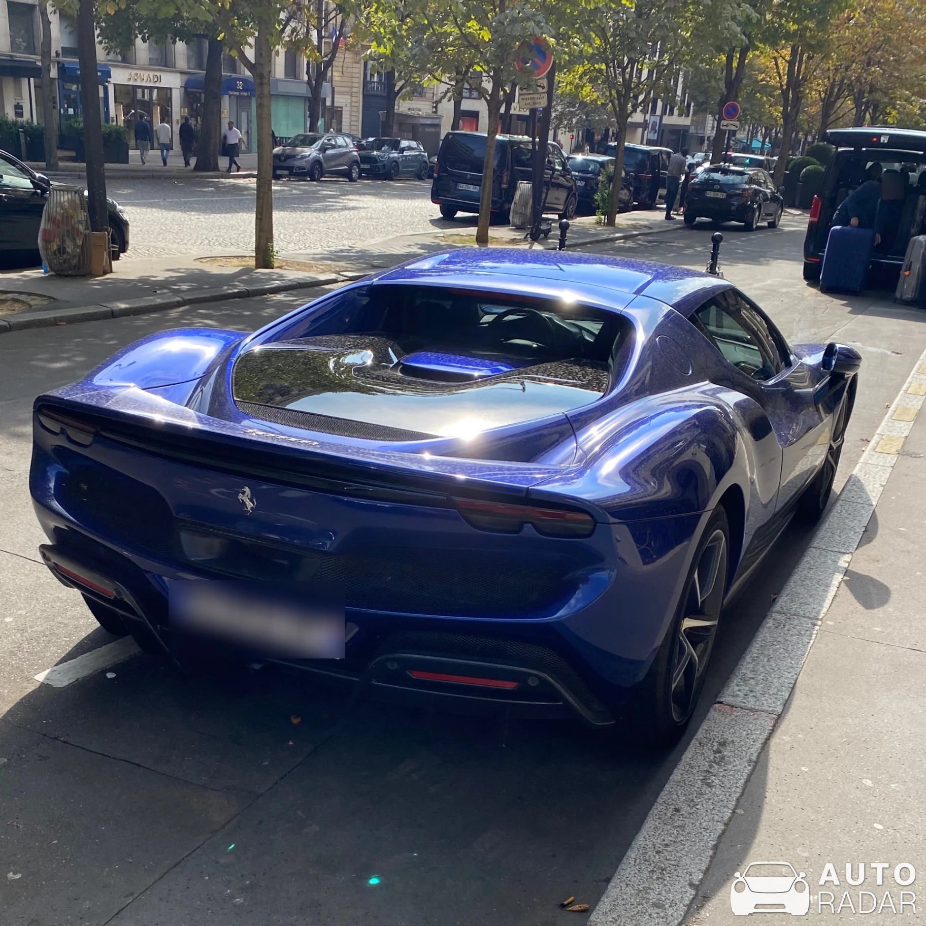 Ferrari 296 GTB spotted in Paris, France