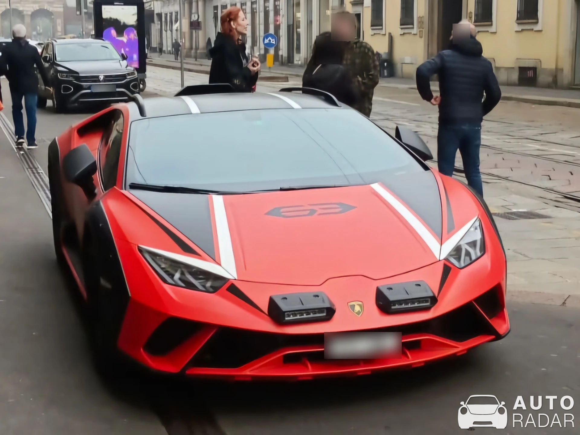 Lamborghini Huracán LP610-4 Sterrato spotted in Milano, Italy