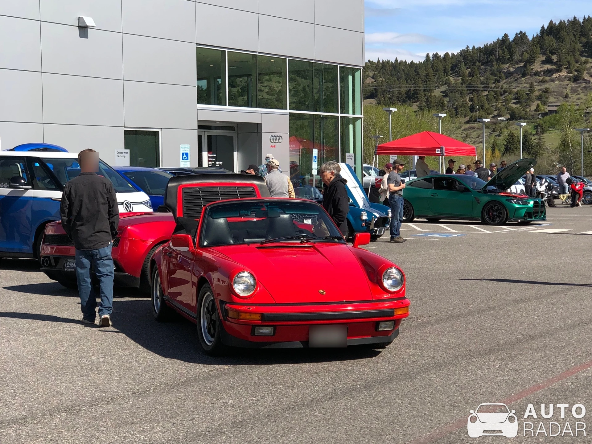 Porsche 911 Carrera 3.2 Cabriolet spotted in Bozeman