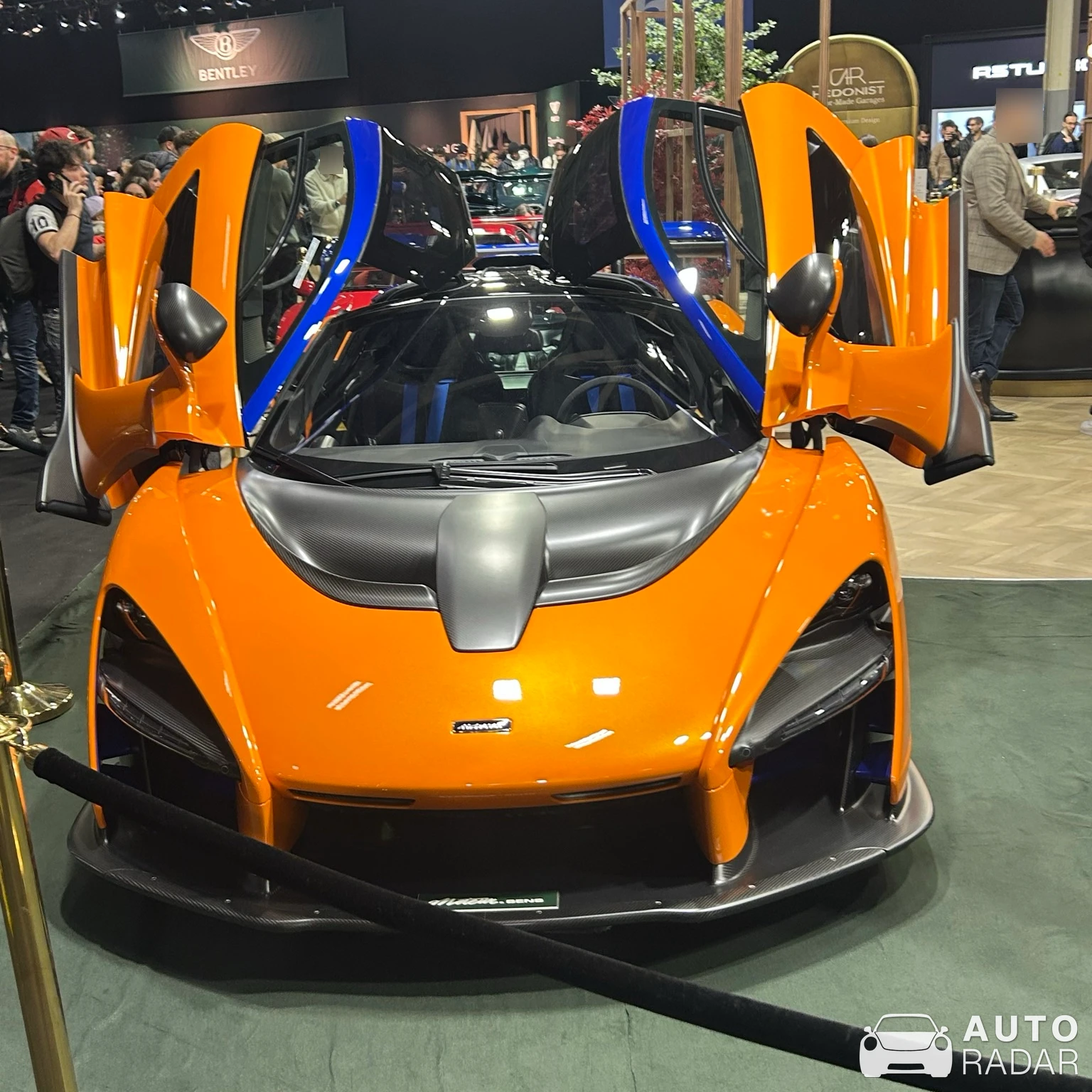 McLaren Senna spotted in Paris, France