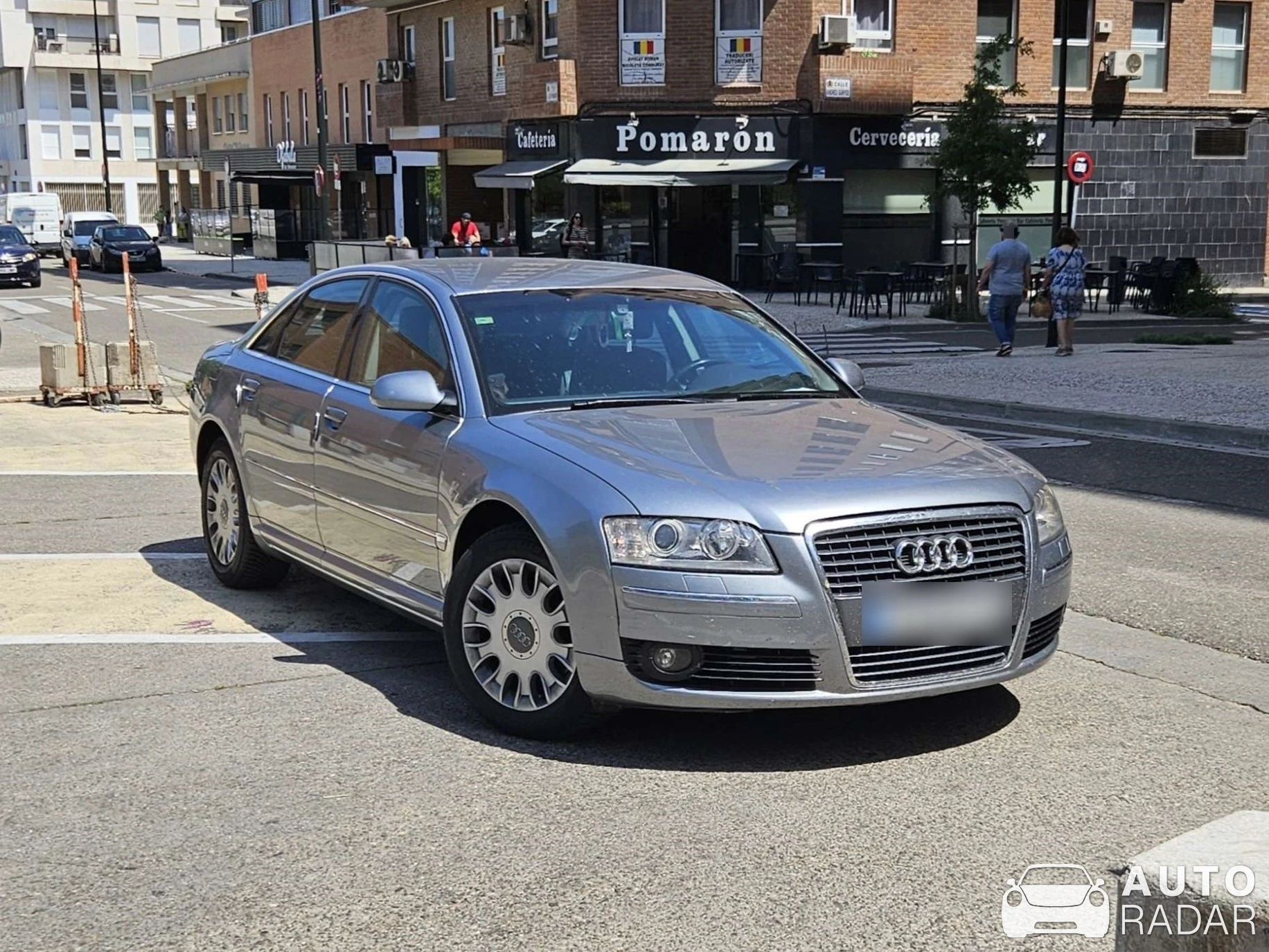 Audi A8 spotted in Zaragoza, Spain