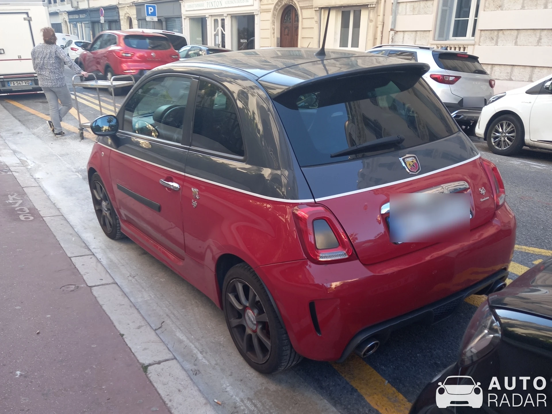 Abarth 595 Turismo spotted in Nice
