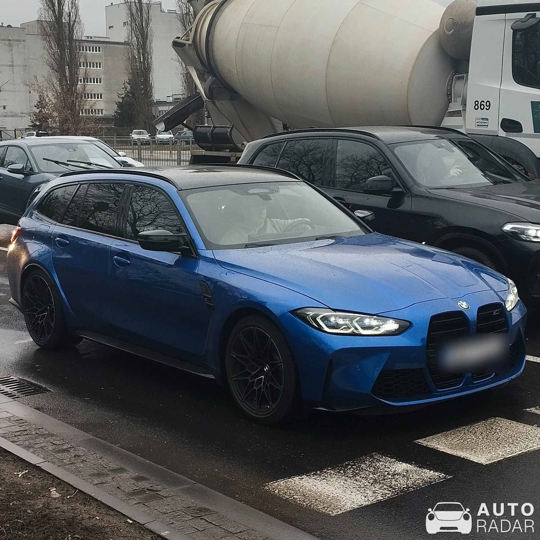 BMW M3 G81 Touring Competition spotted in Warszawa, Polska