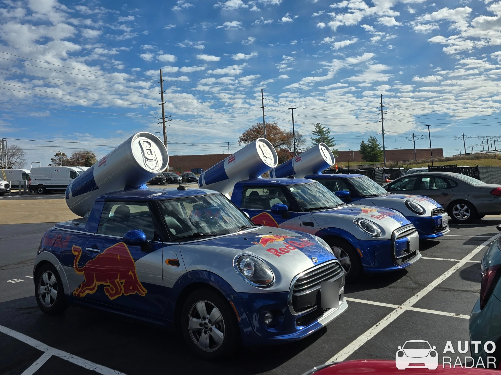 Mini Cooper Red Bull Cabriolet spotted in Maplewood