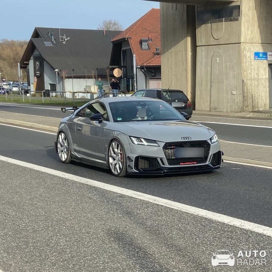 Audi ABT TT-RS-R spotted in Nürburg