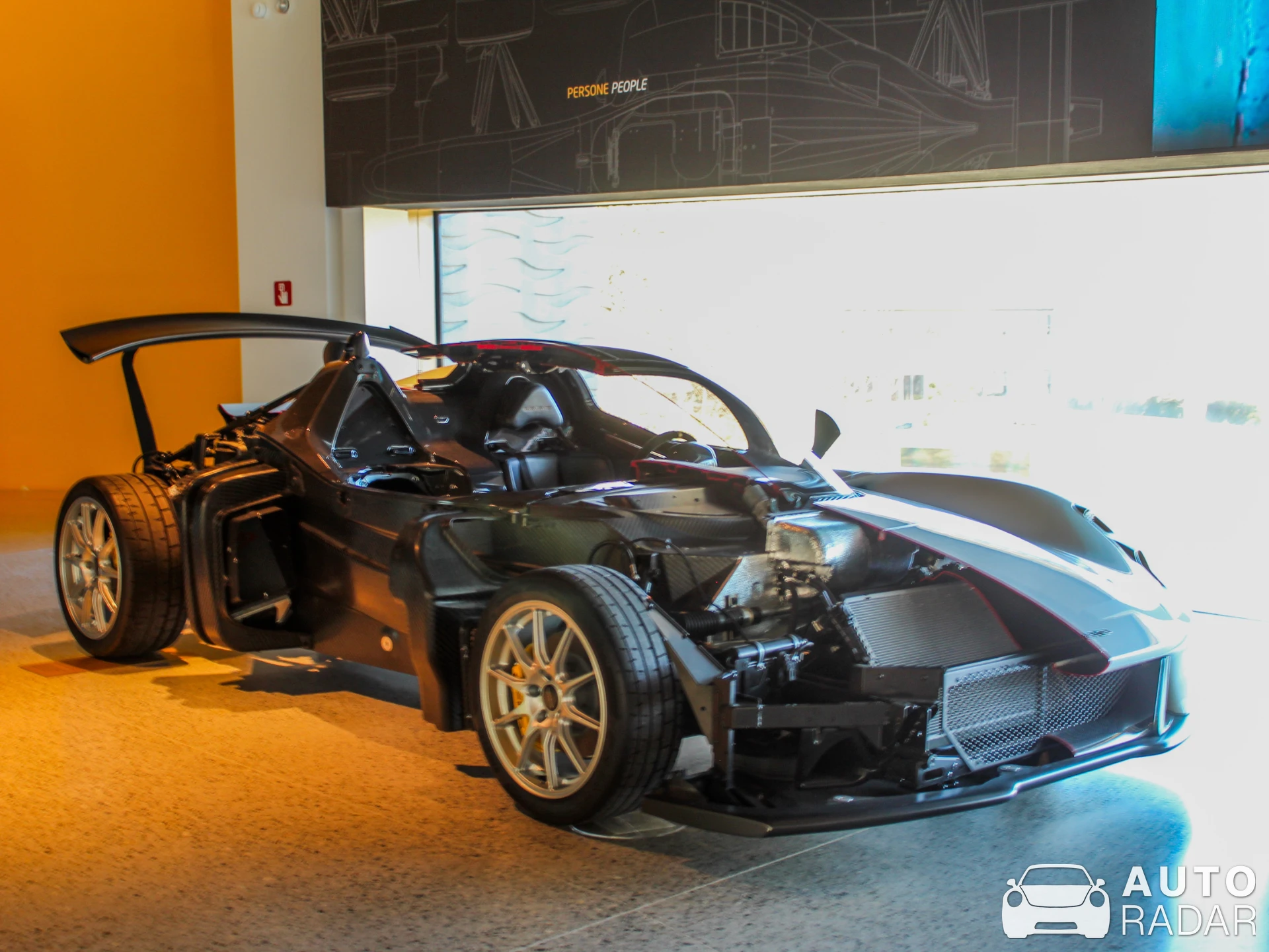 Dallara Stradale spotted in Rizzone, Italy