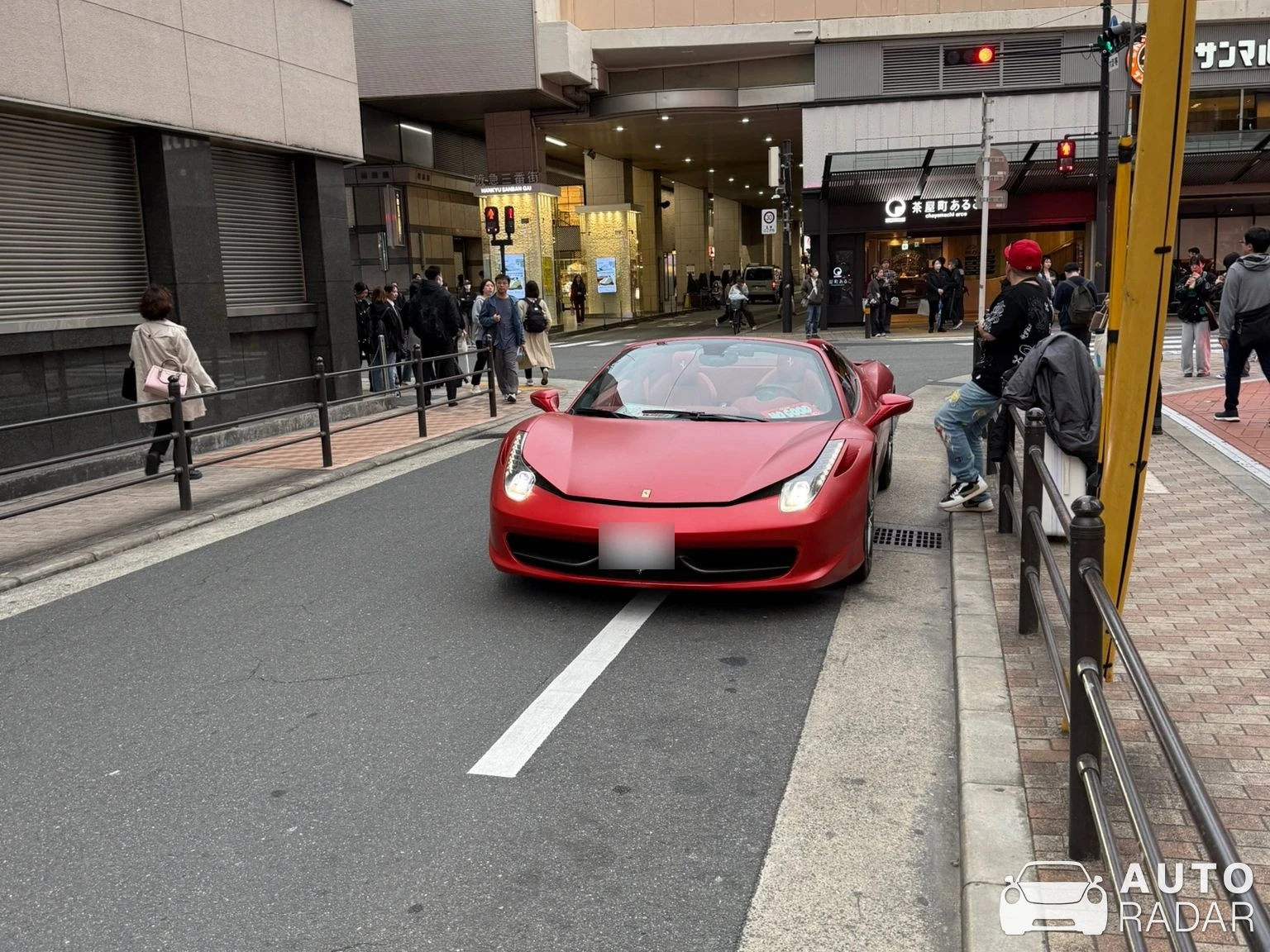 Ferrari 458 Spider spotted in Funabashi