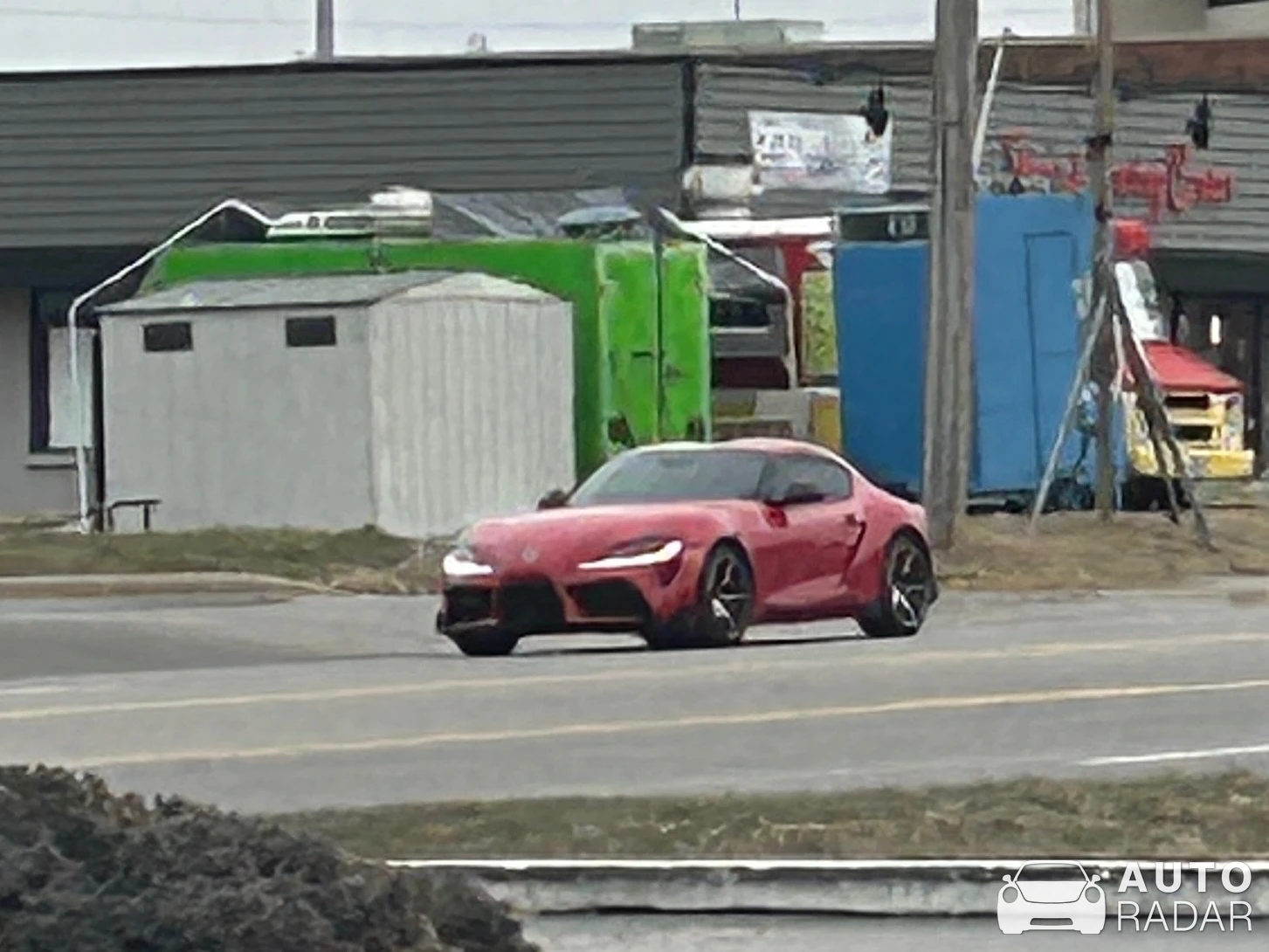Toyota GR Supra A90 spotted in Springfield, United States