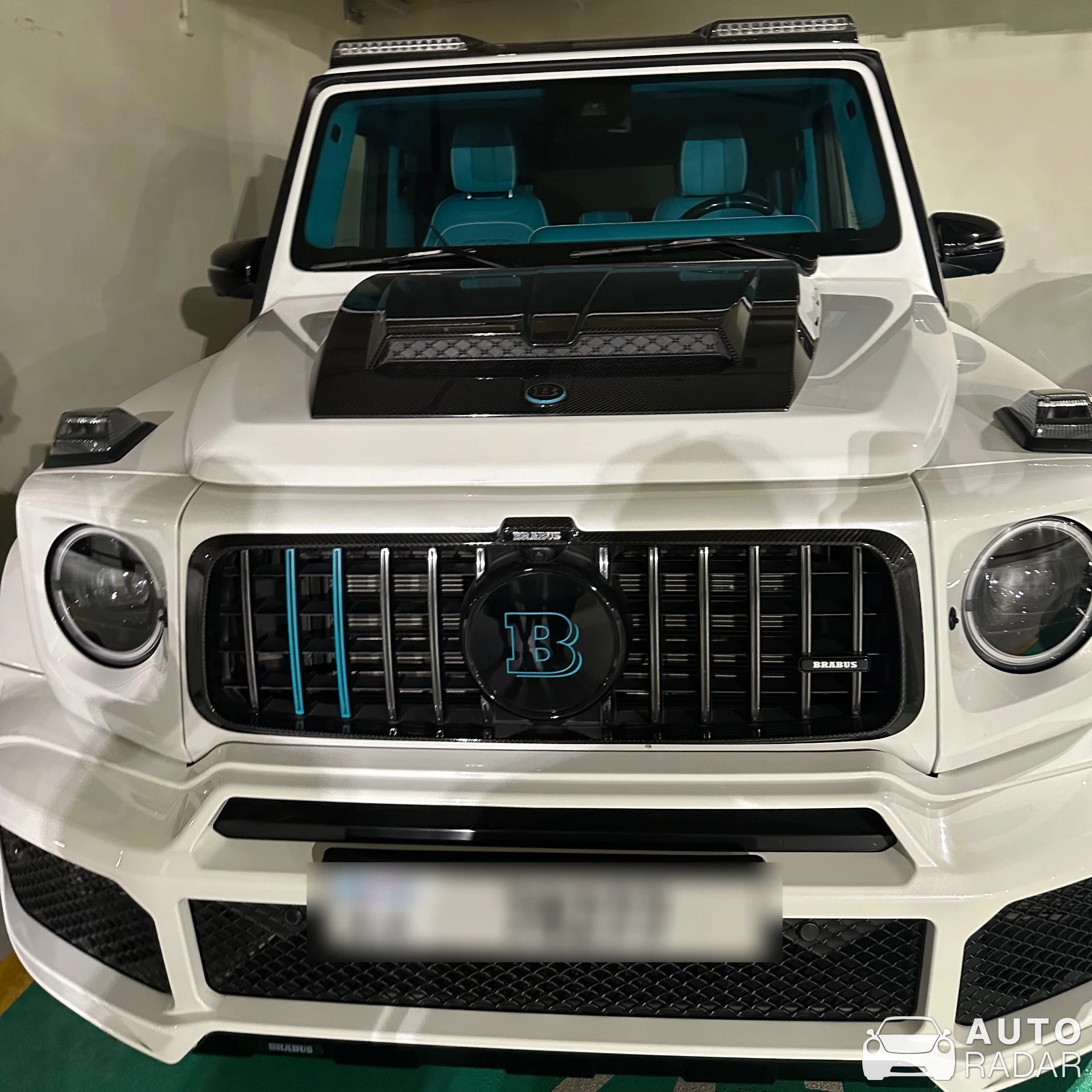 Mercedes-AMG Brabus G 63 2016 spotted in Dubai, United Arab Emirates