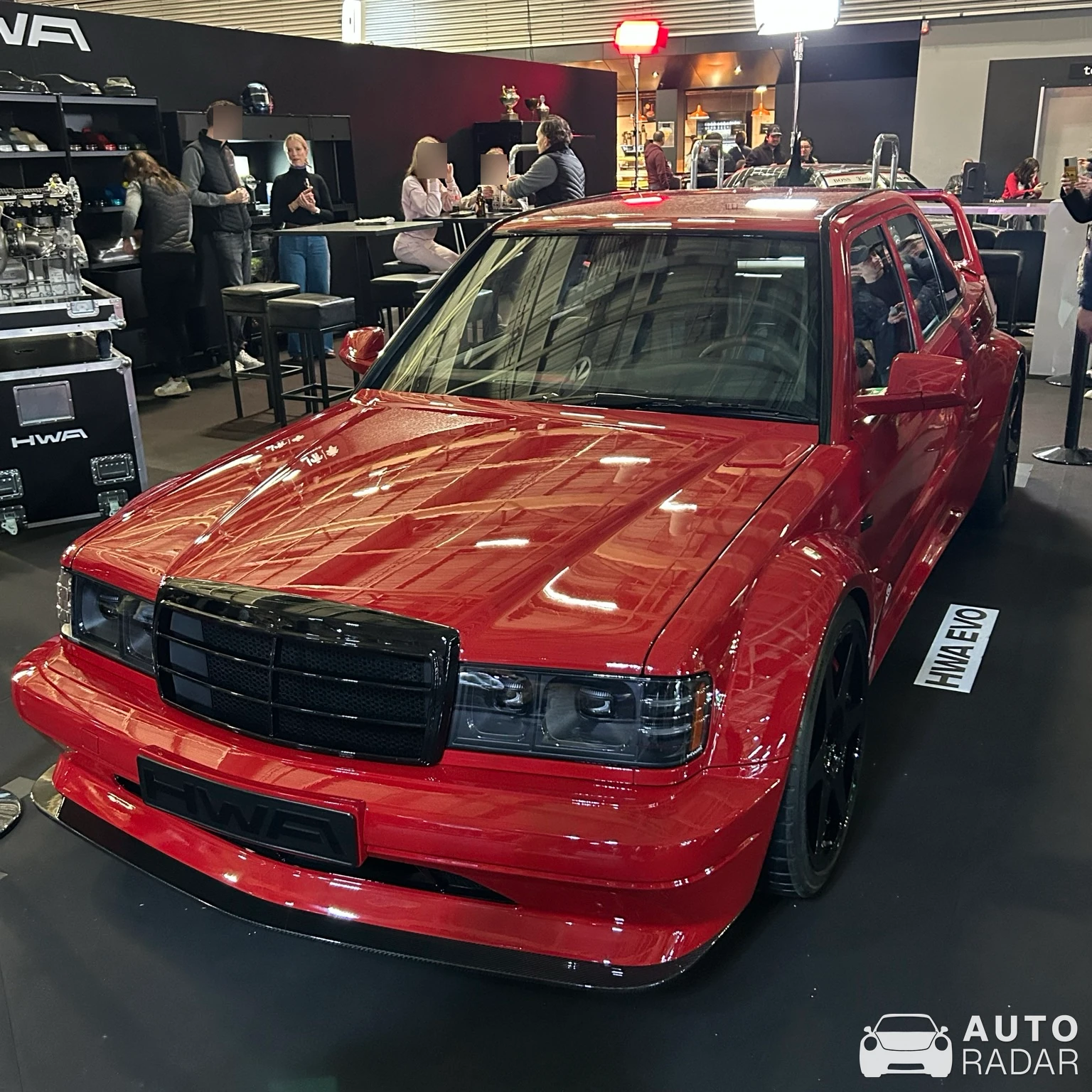HWA EVO spotted in Paris, France
