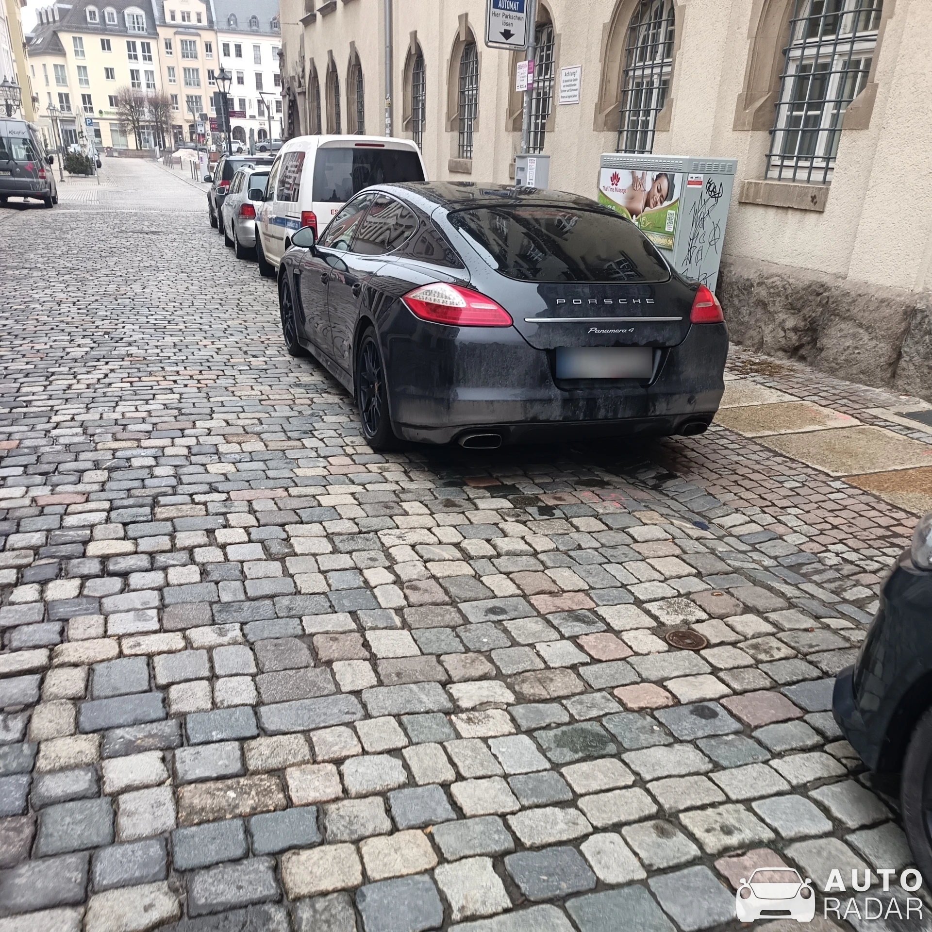 Porsche 970 Panamera 4 spotted in Plauen